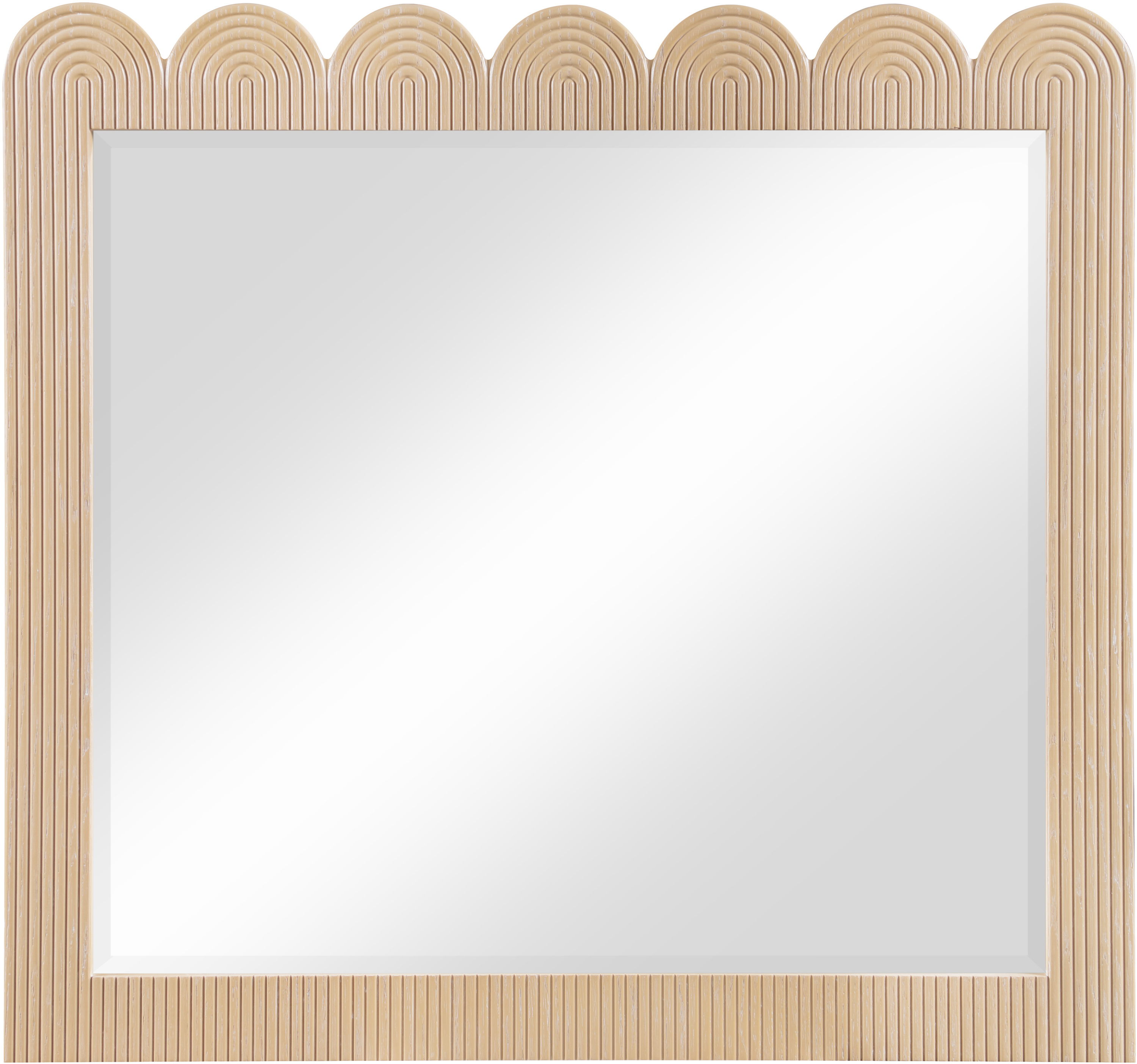Scallop - Mirror - Natural