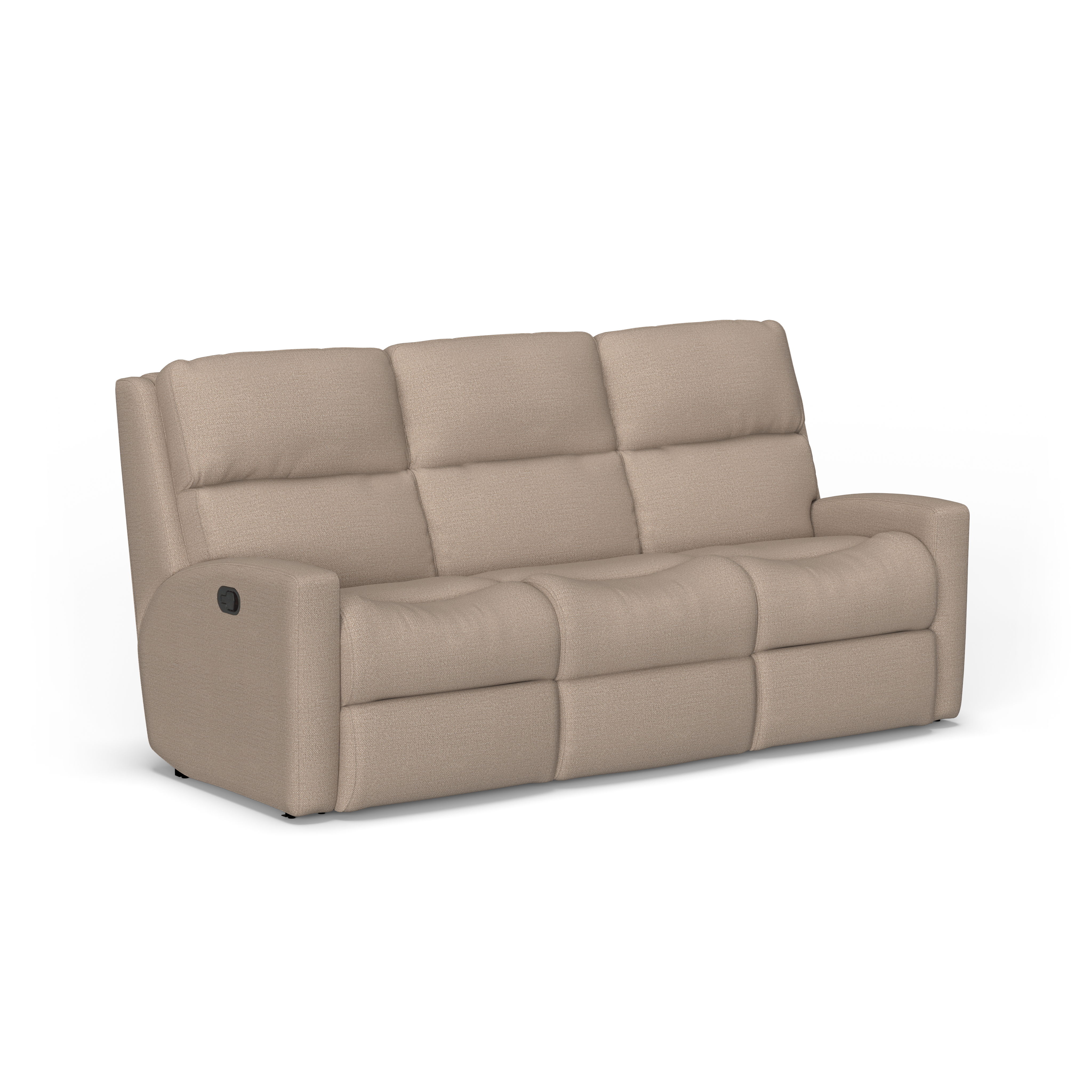 Catalina - Transitional Fabric Reclining Sofa, blue, view 2