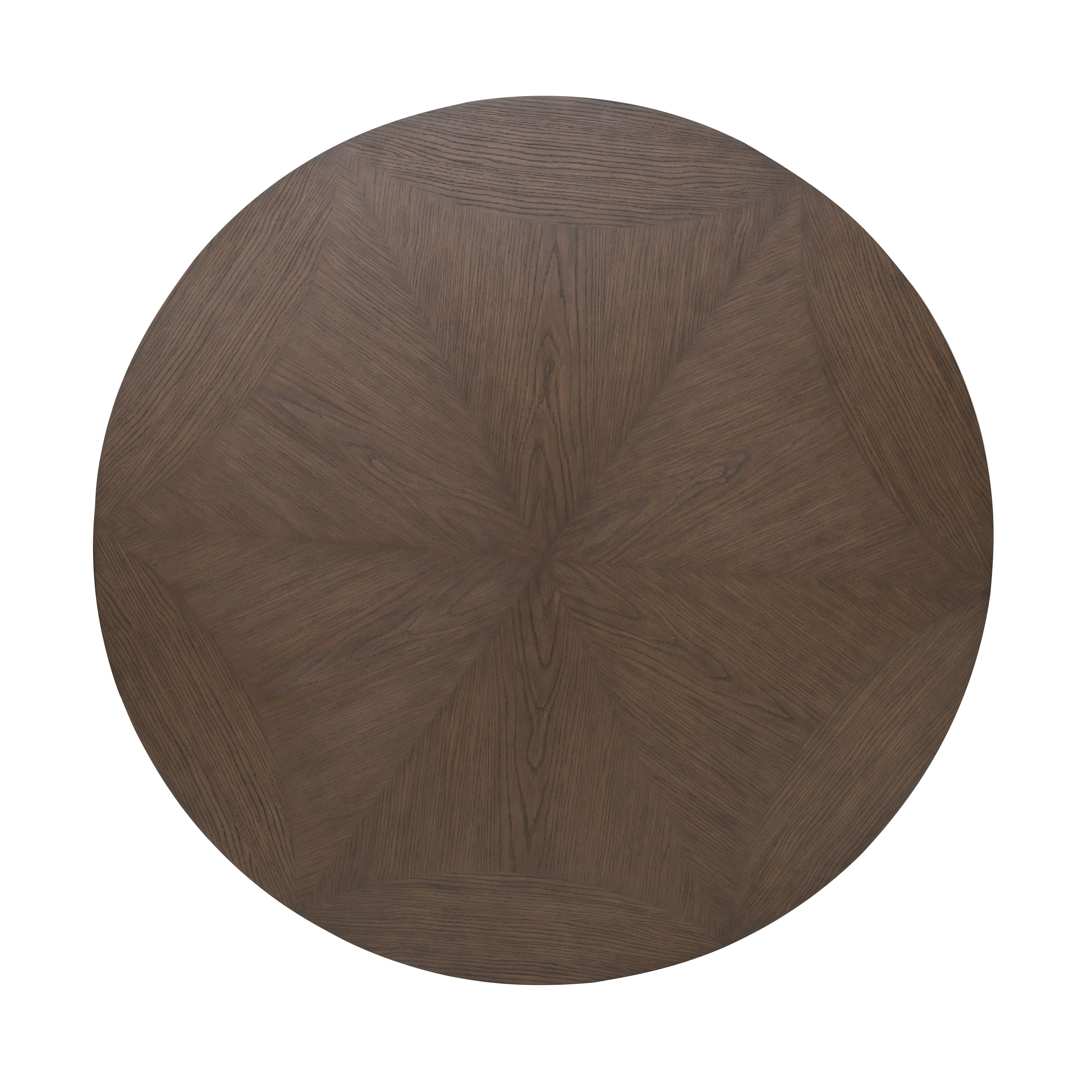 Athens - Round Dining Table - Chocolate Brown, dark brown, view 3
