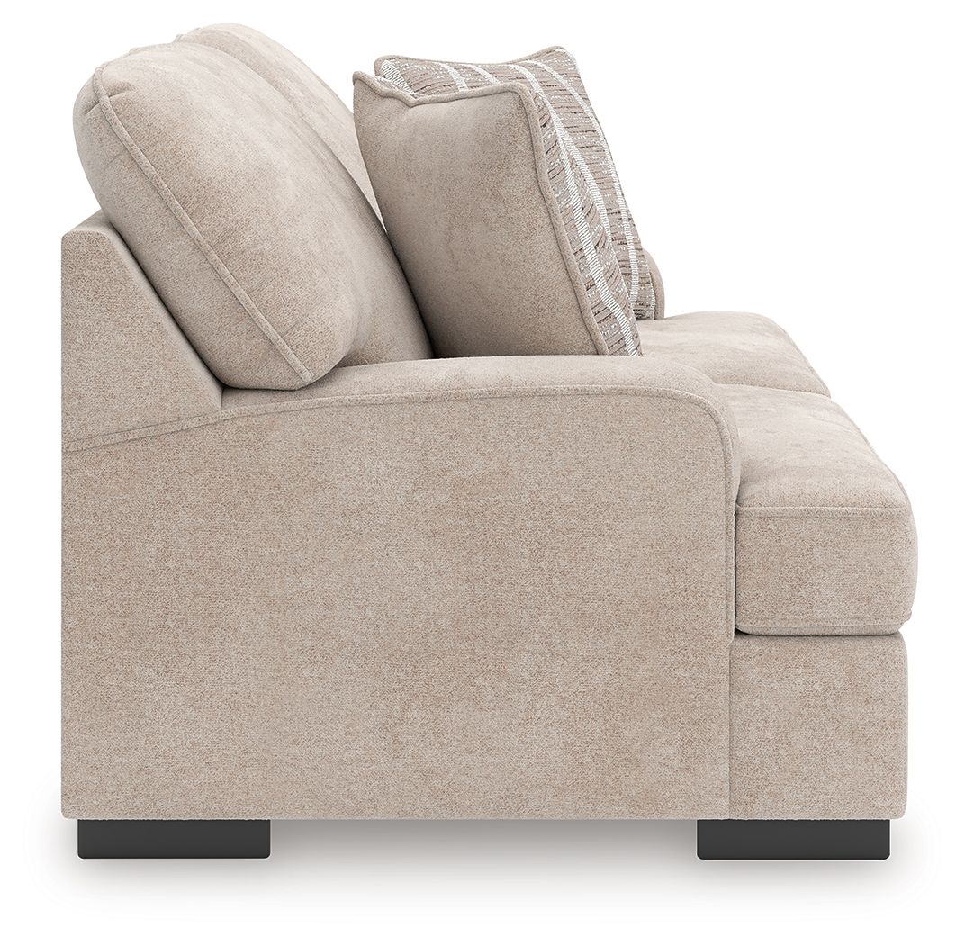 Ashley Furniture High Profile - Loveseat - Taupe - Image 5