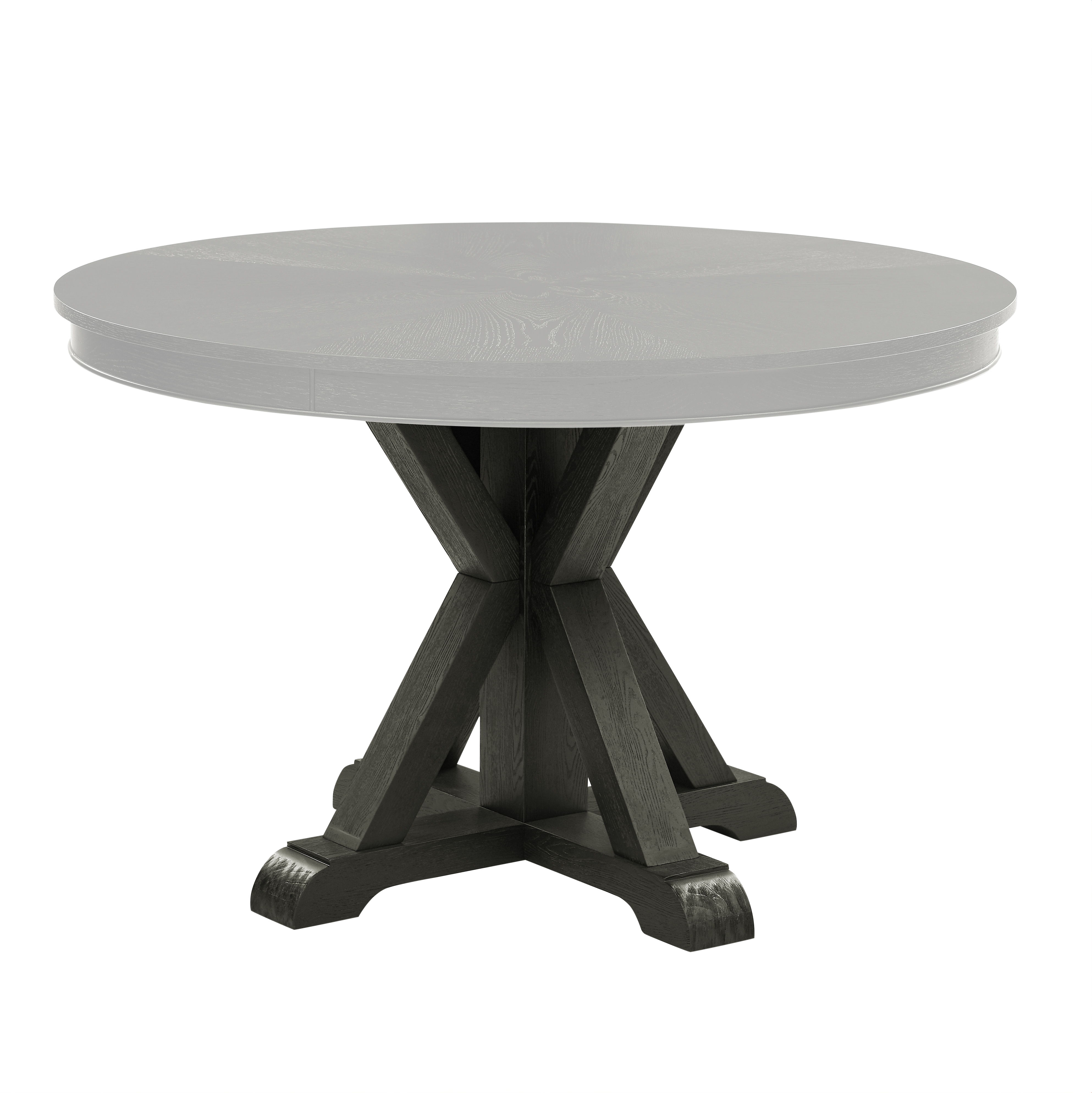 Rylie - Trestle Table Base - Black