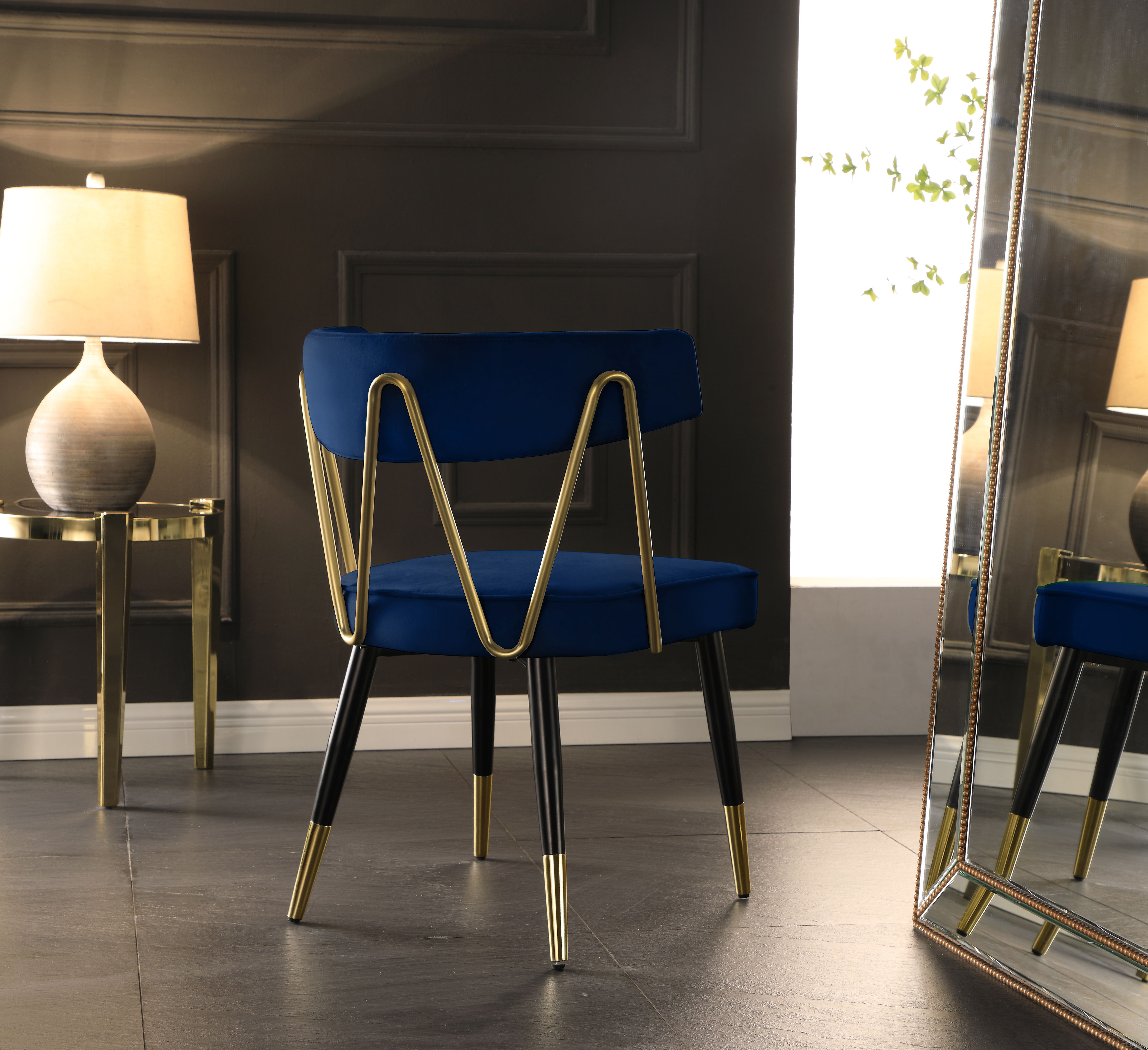 Rheingold - Dining Chair (Set of 2) - Navy
