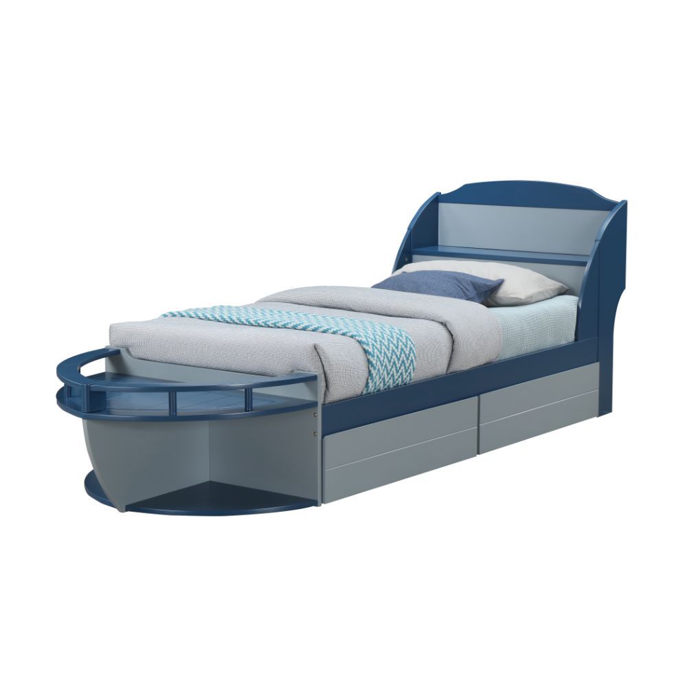 Neptune II - Drawers (Set of 2) - Gray, gray, view 2