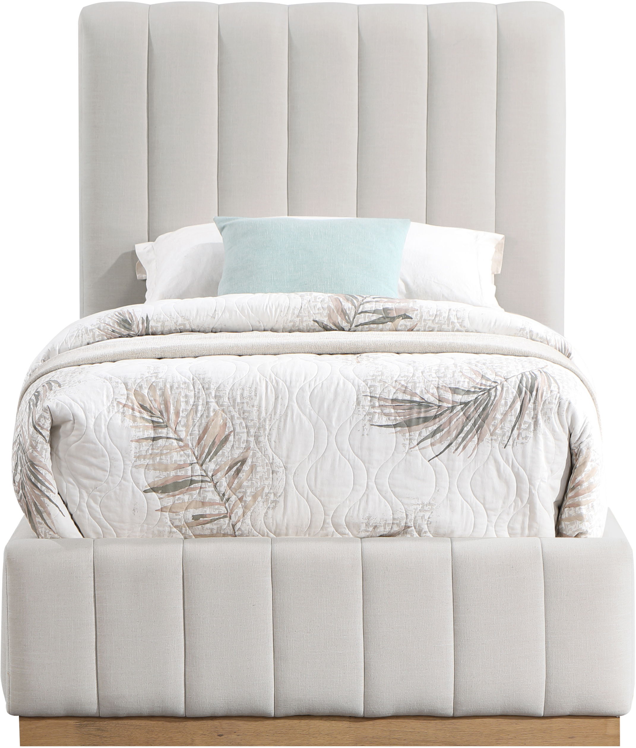 Lucia - Twin Bed - Cream