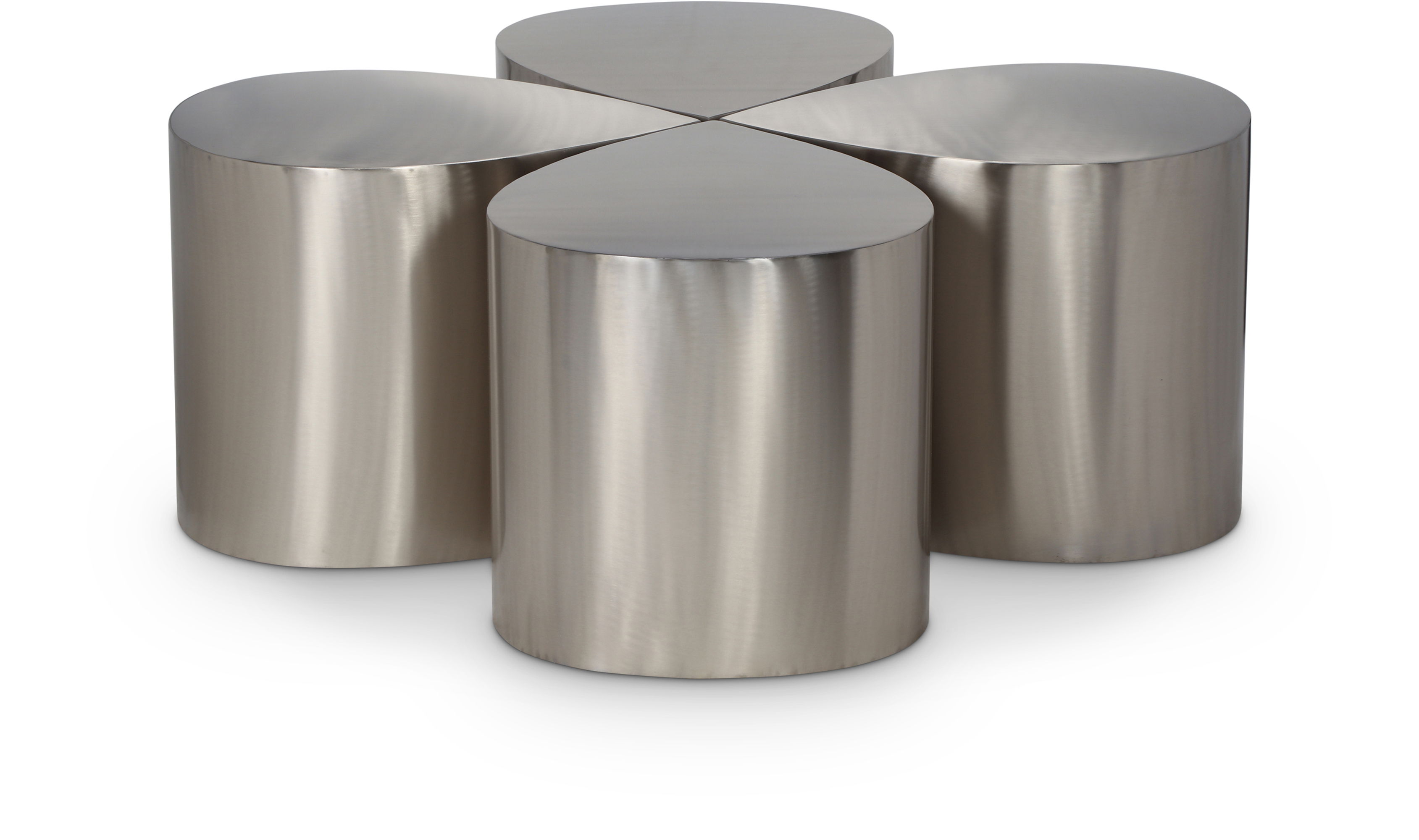 Petal - Coffee Table - Silver