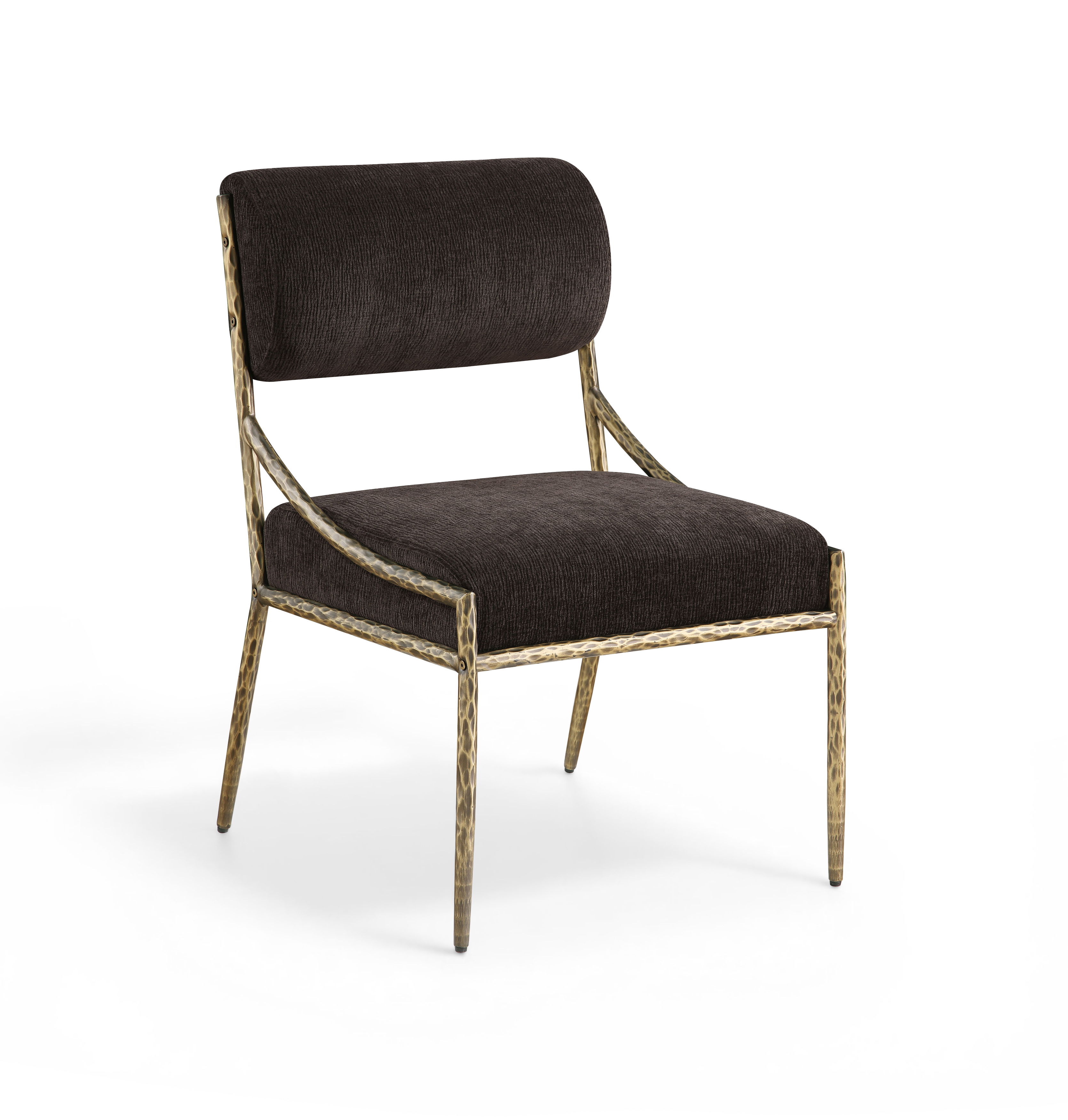 Bastille - Upholstered Dining Side Chair (Set of 2) - Brown