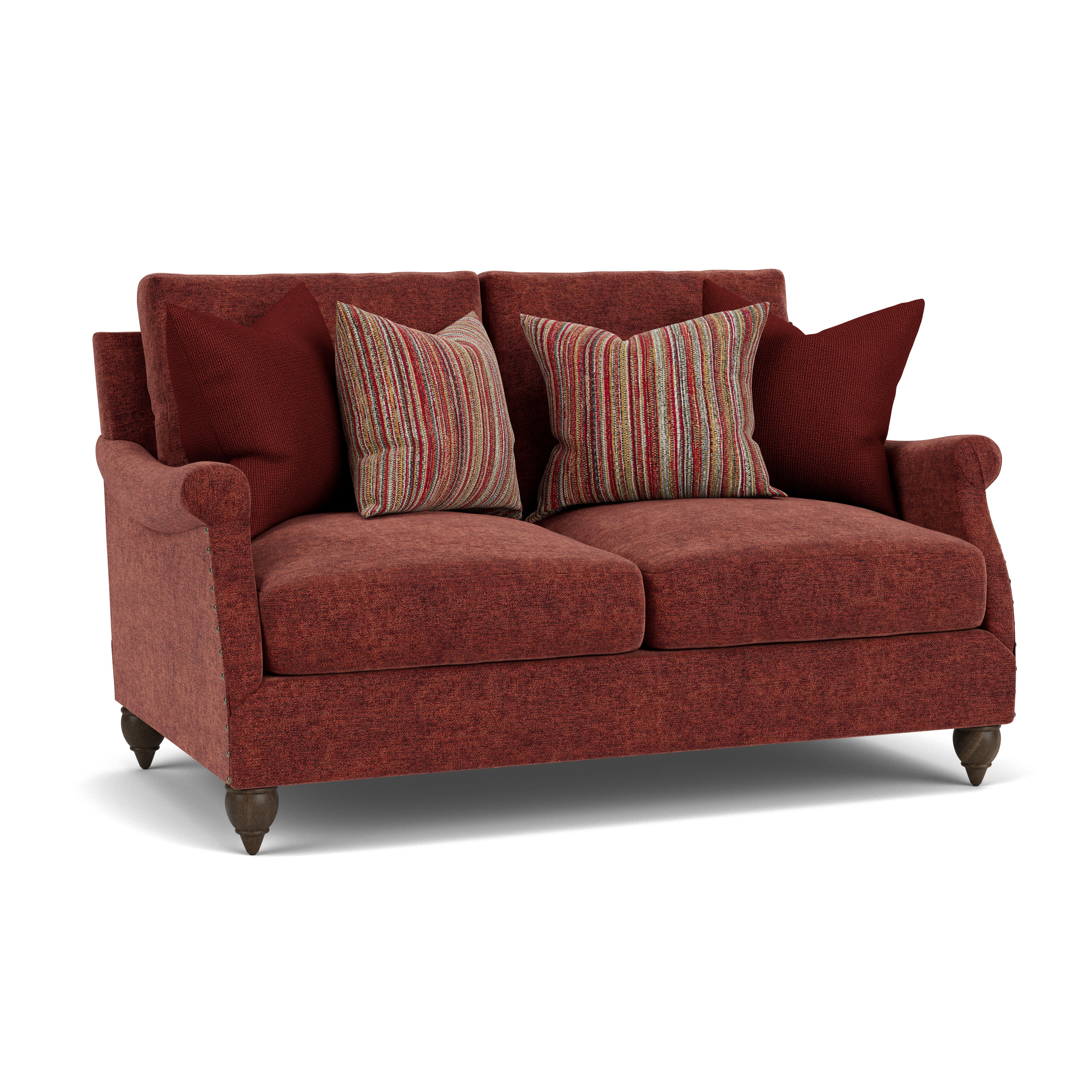 Veda - 60" Loveseat, gray, view 2
