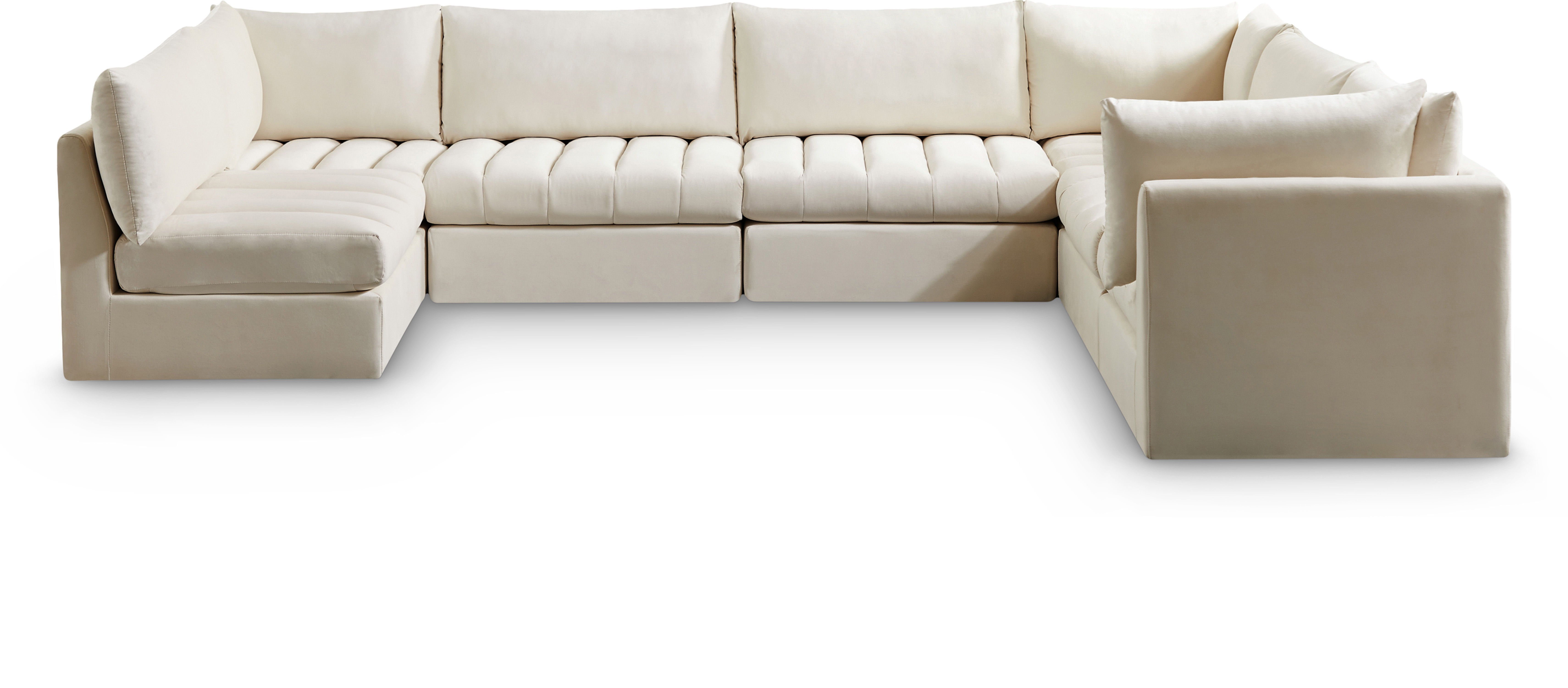 Jacob - Modular Sectional 7 Piece - Cream