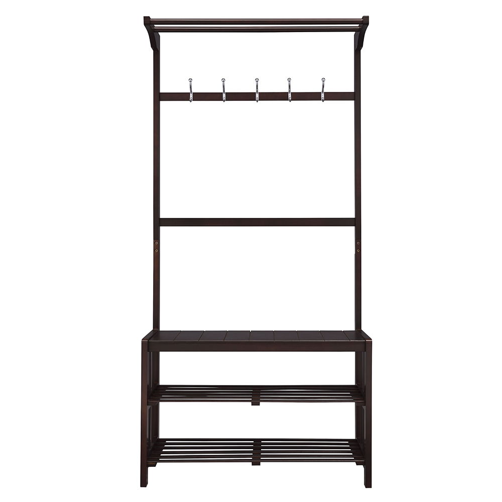 Pieria - Hall Tree - Espresso, dark brown, view 3