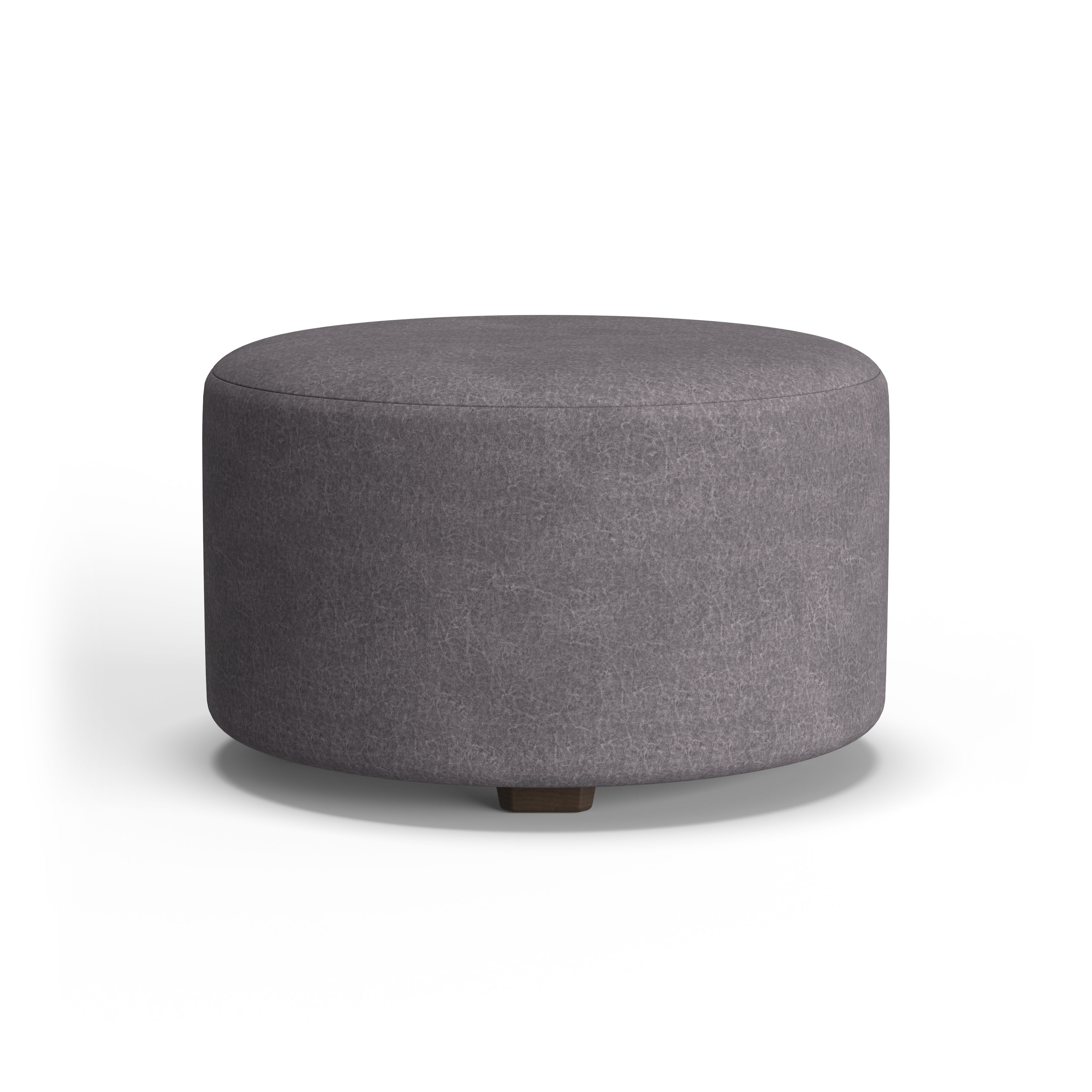 Pouf - Fabric Cocktail Ottoman, black, view 3