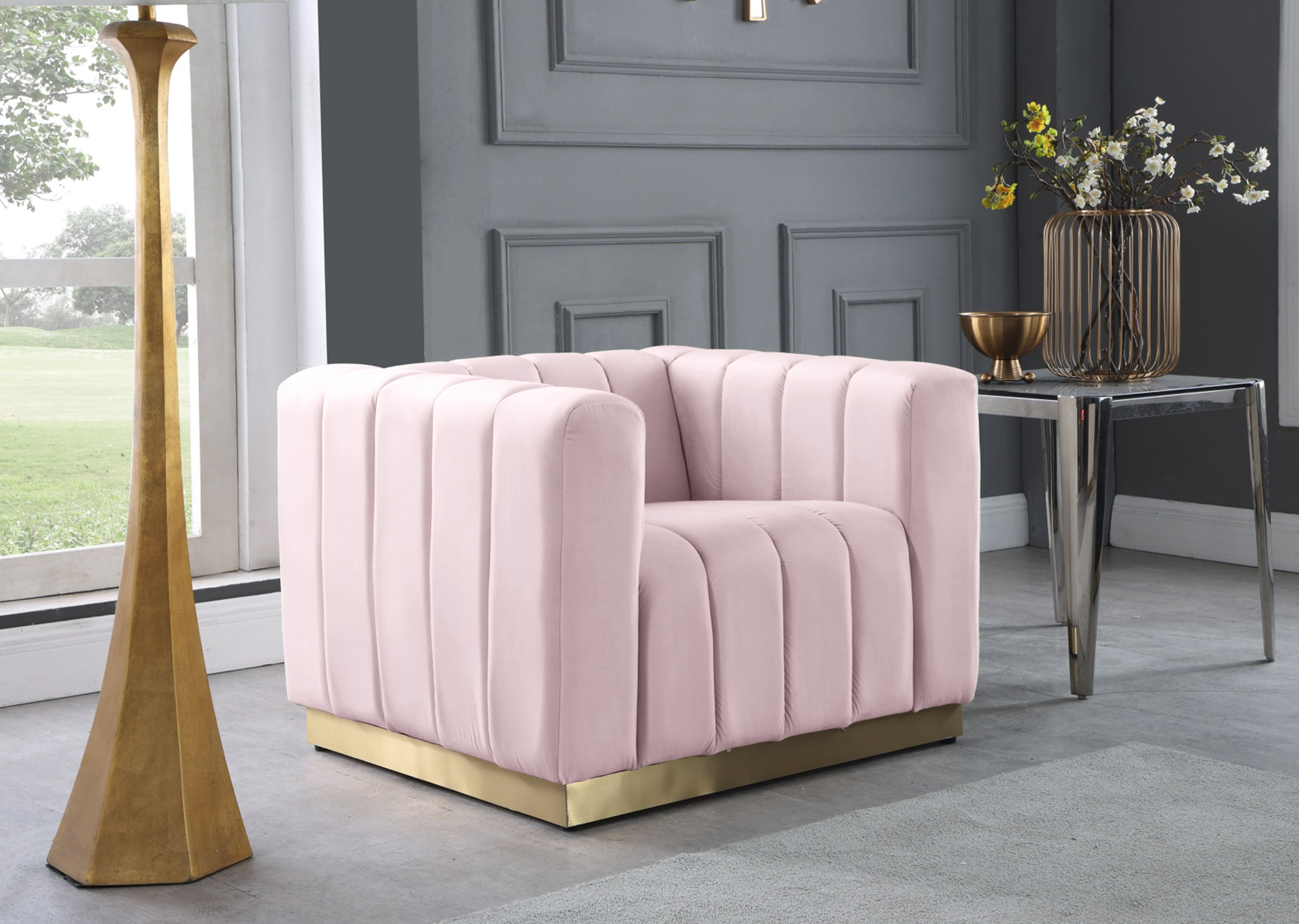 Marlon - Chair - Pink