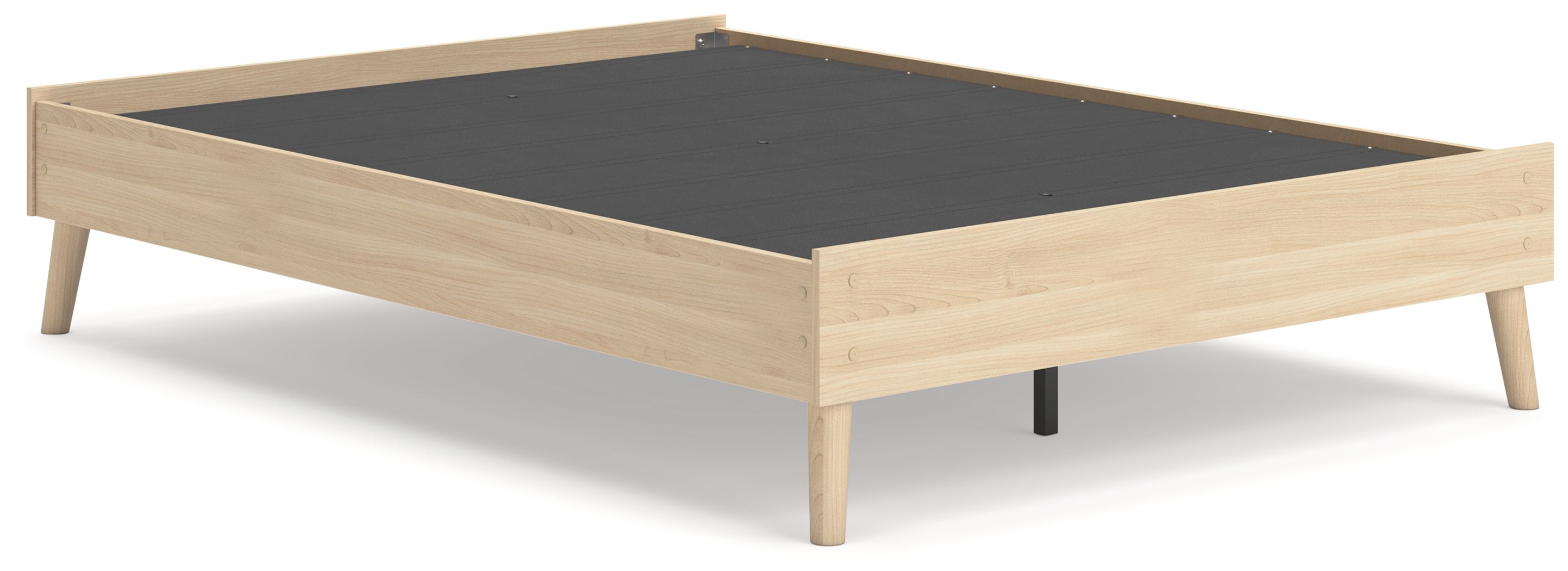 Cabinella - Full Platform Bed - Tan