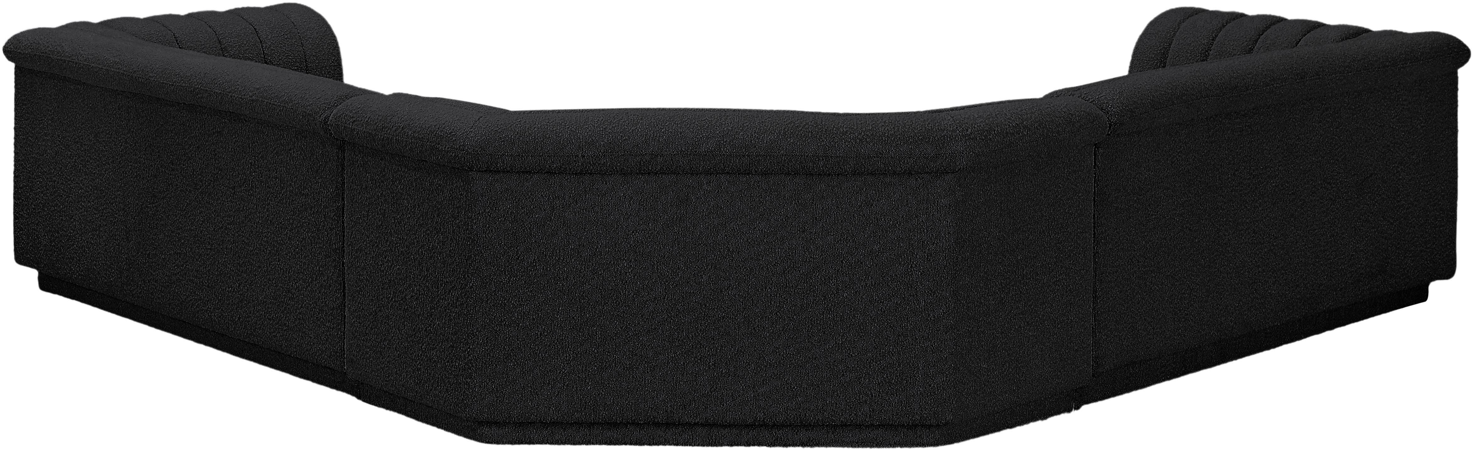 Cascade - Boucle Modular Sectional - Black