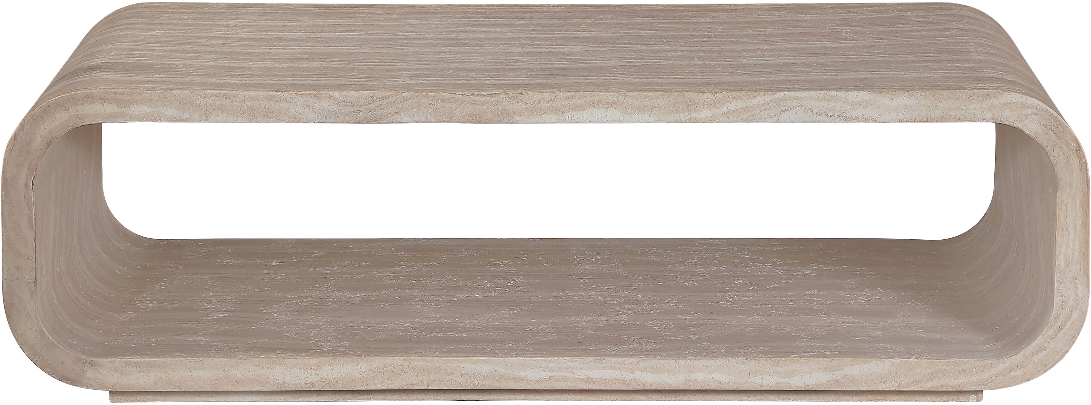 Calix - Indoor/Outdoor Coffee Table - Travertine