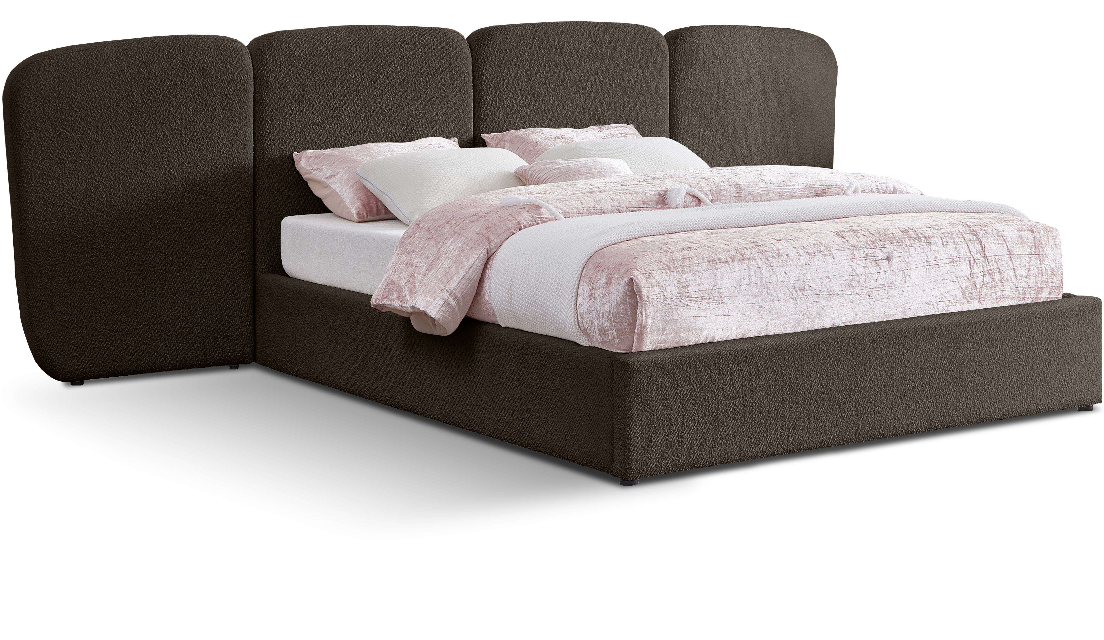 Shiloh - Queen Bed - Brown