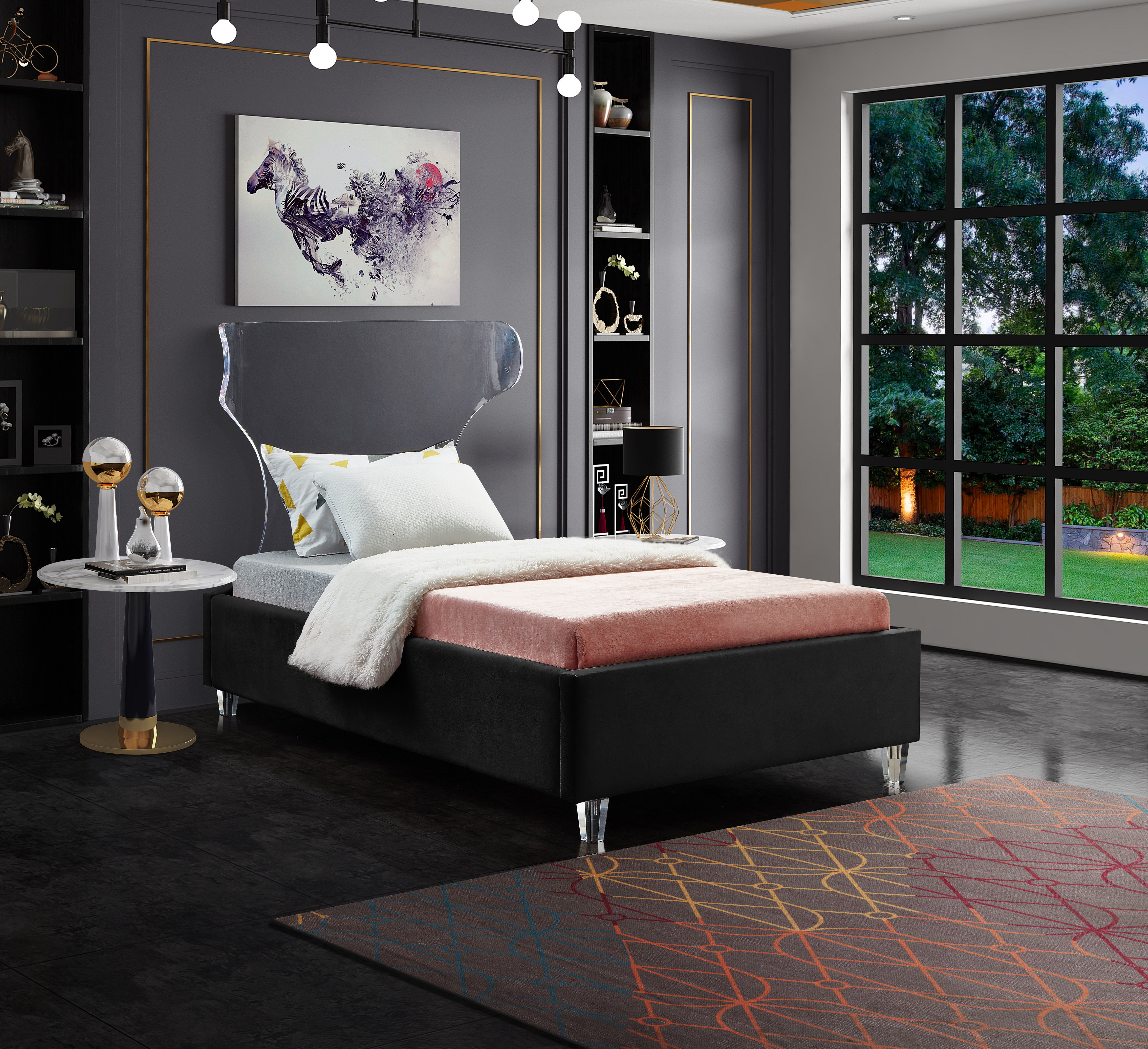 Ghost - Twin Bed - Black