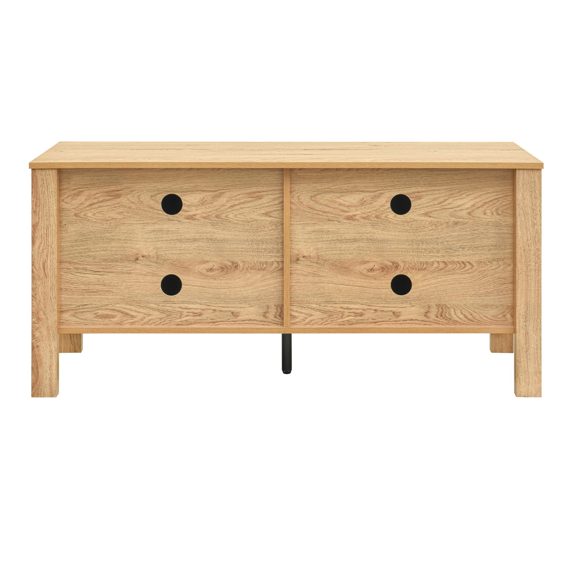 Thayer - 47" Two Door TV Console - Natural, light brown, view 4