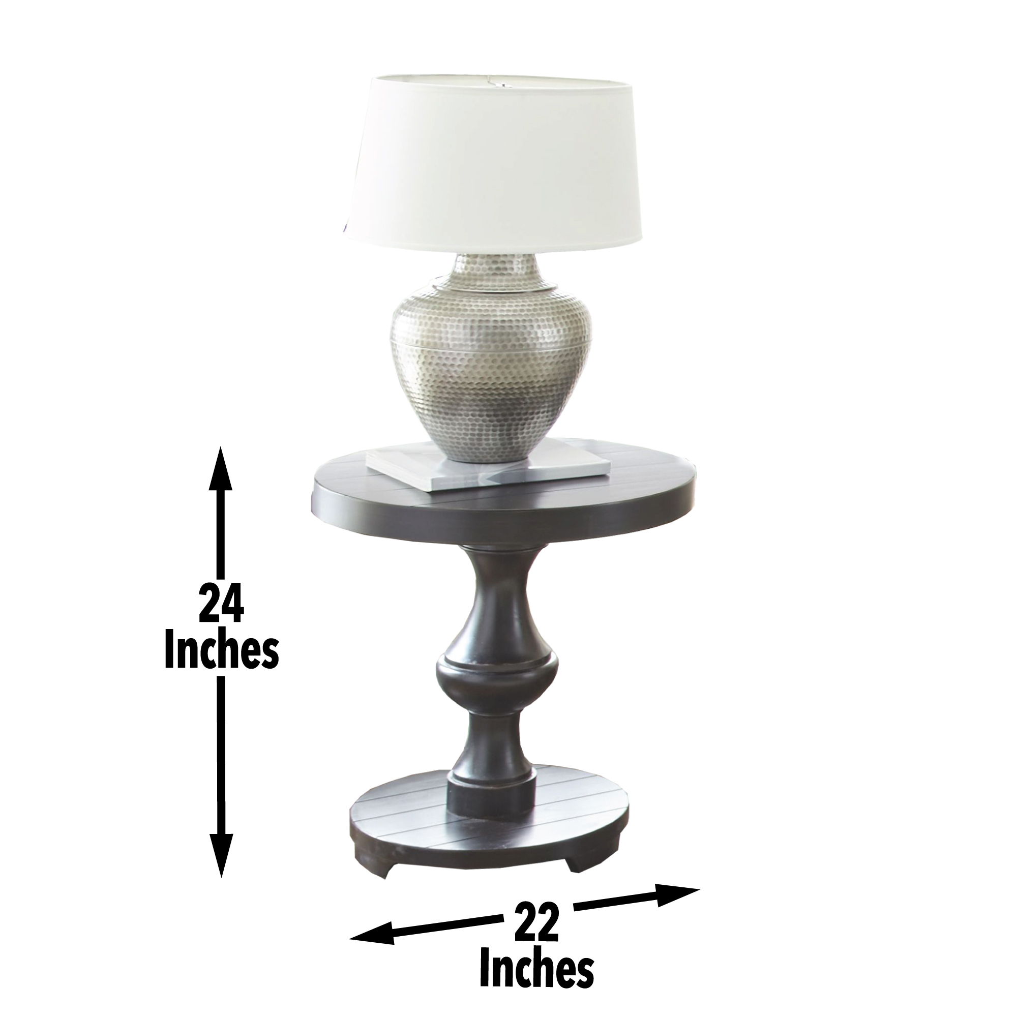 Dory - 3 Piece Table Set - Ebony