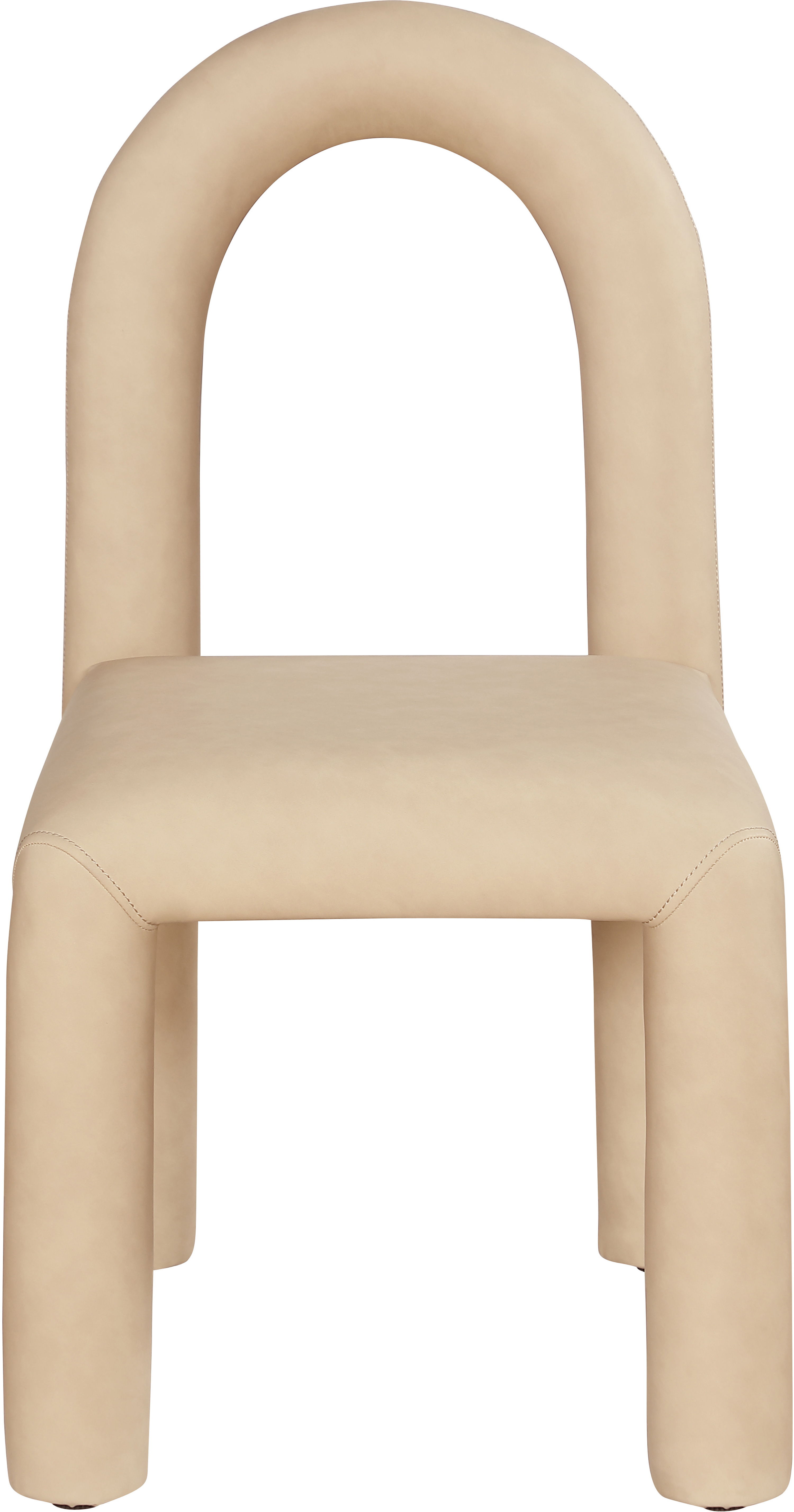 Amari - Faux Leather Dining Chair (Set of 2) - Tan