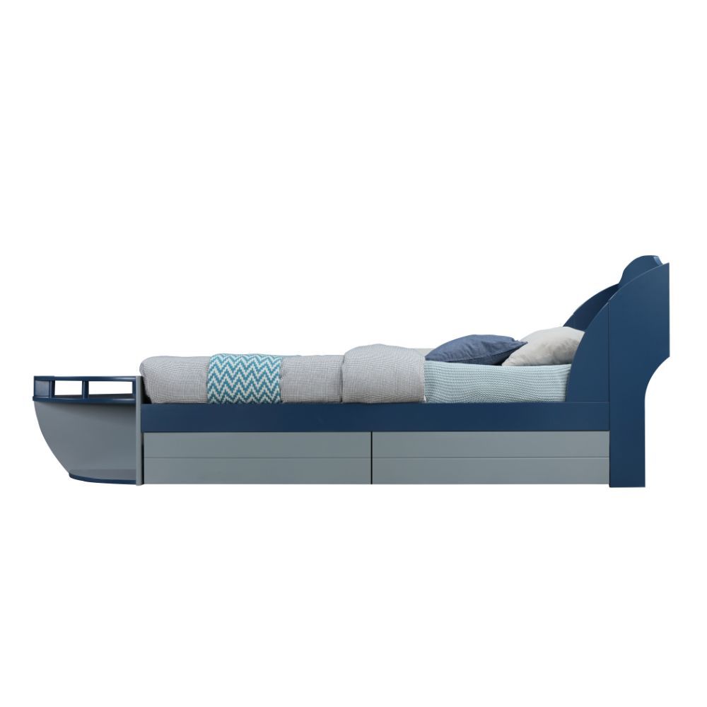 Neptune II - Drawers (Set of 2) - Gray, gray, view 3