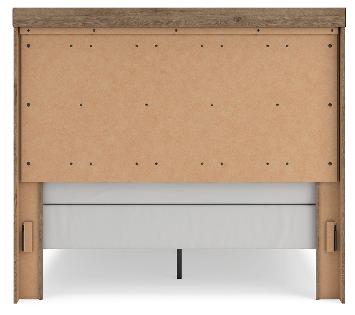 Ashley Furniture Oliandon - Queen Panel Bed - Light Brown - Image 6