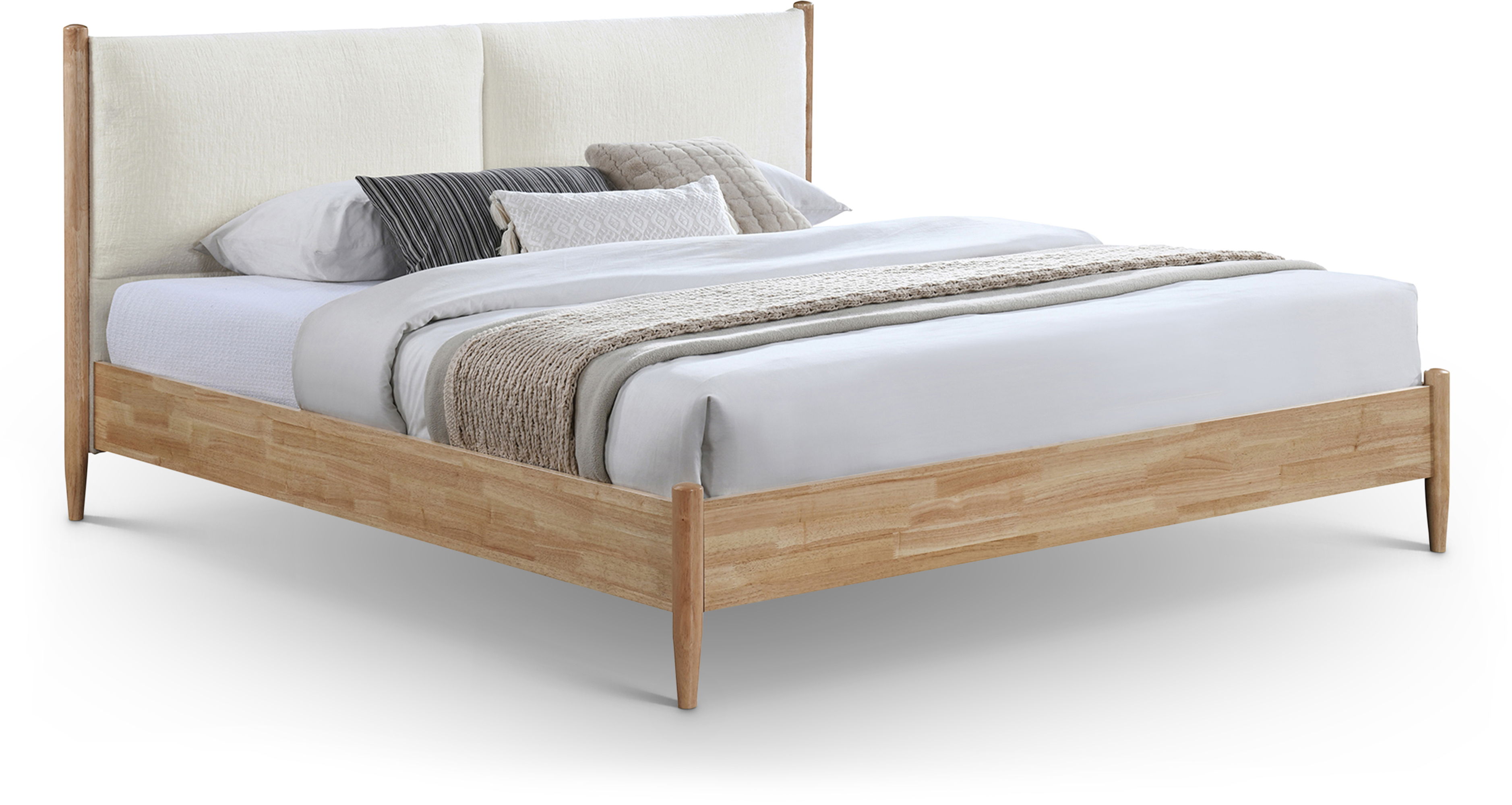 Arbor - King Bed - Cream