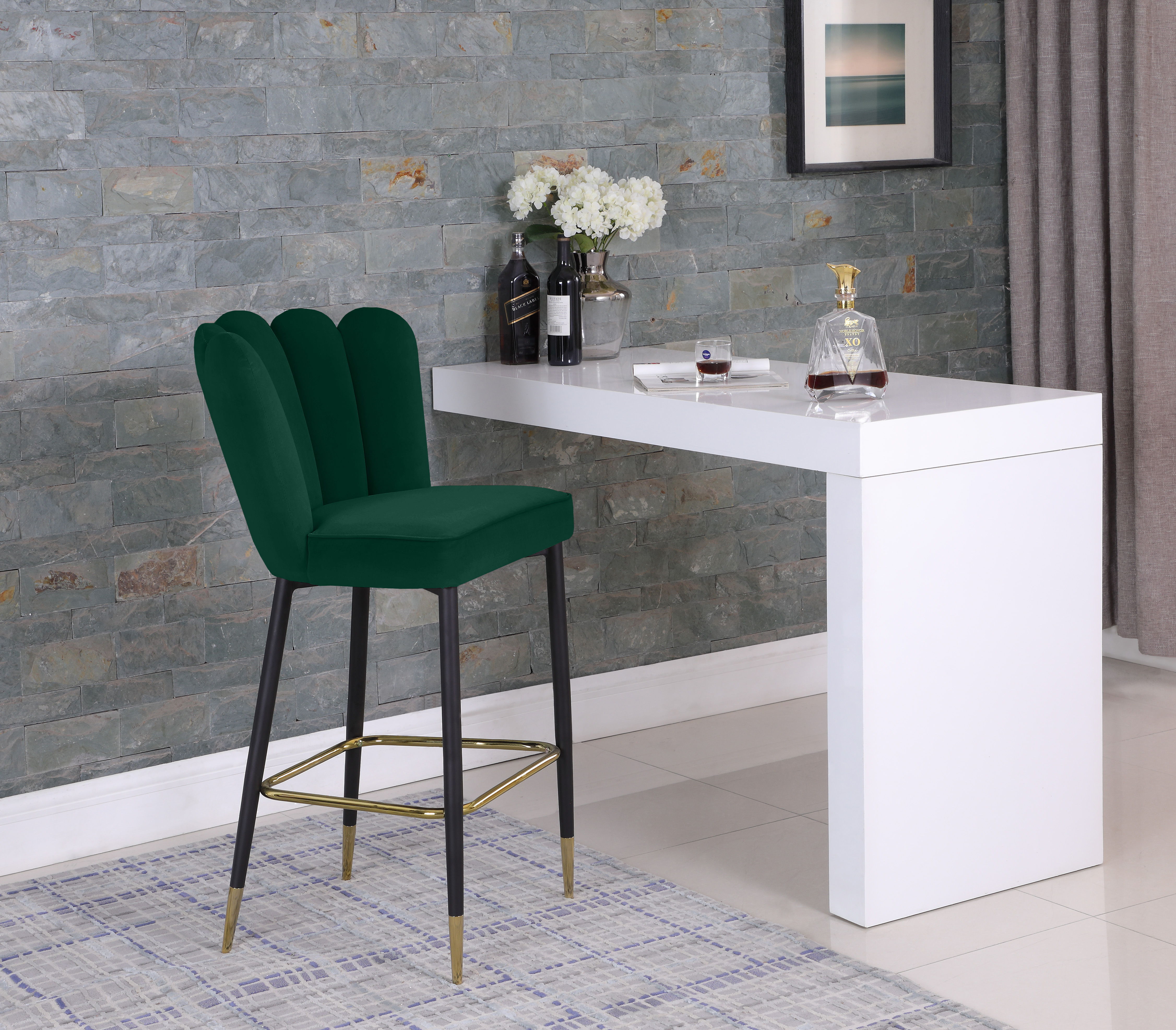 Lily - Stool (Set of 2) - Green