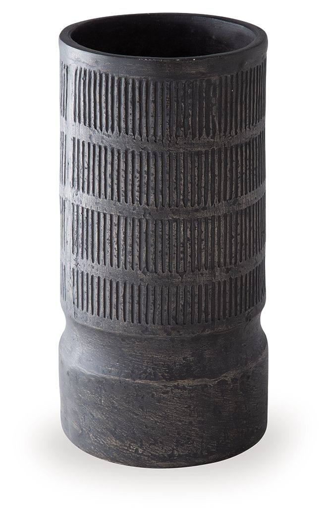 Beninworth - Vase - 16" - Antique Black