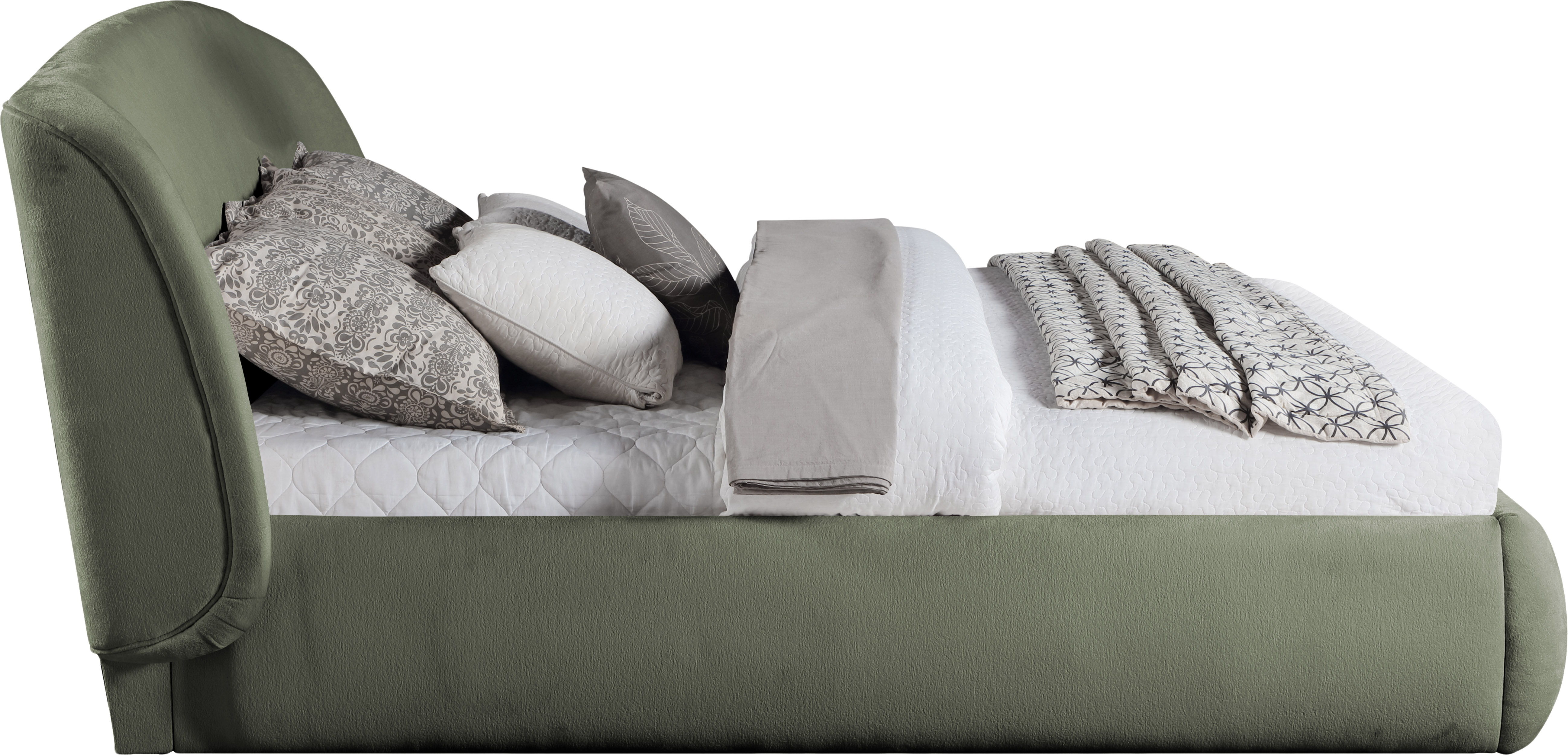 Sandro - King Bed - Green
