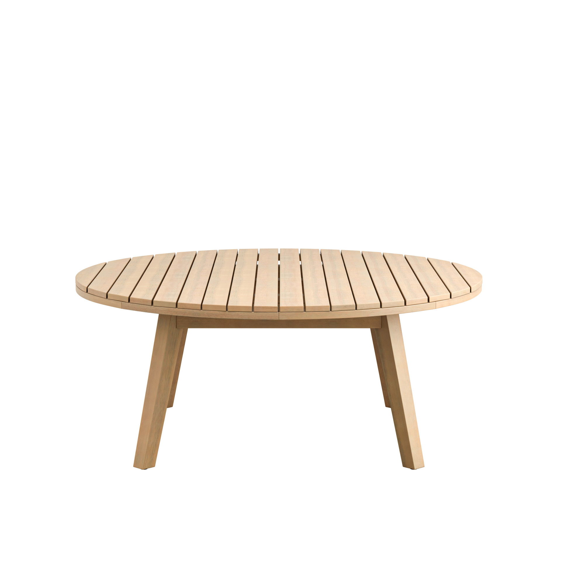 Wesley - Patio Coffee Table - Light Brown