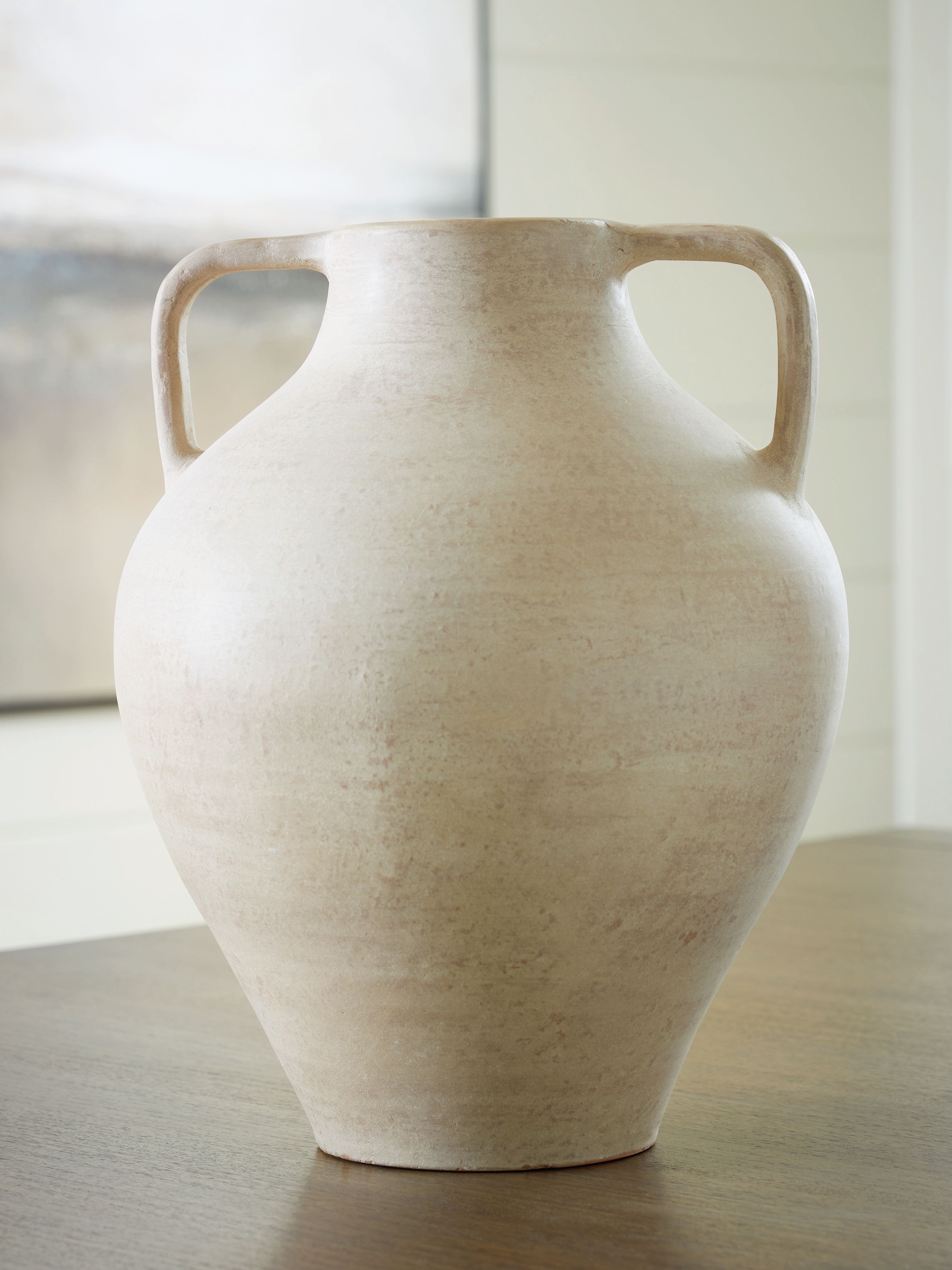Justy - Vase - 15" - Antique Beige