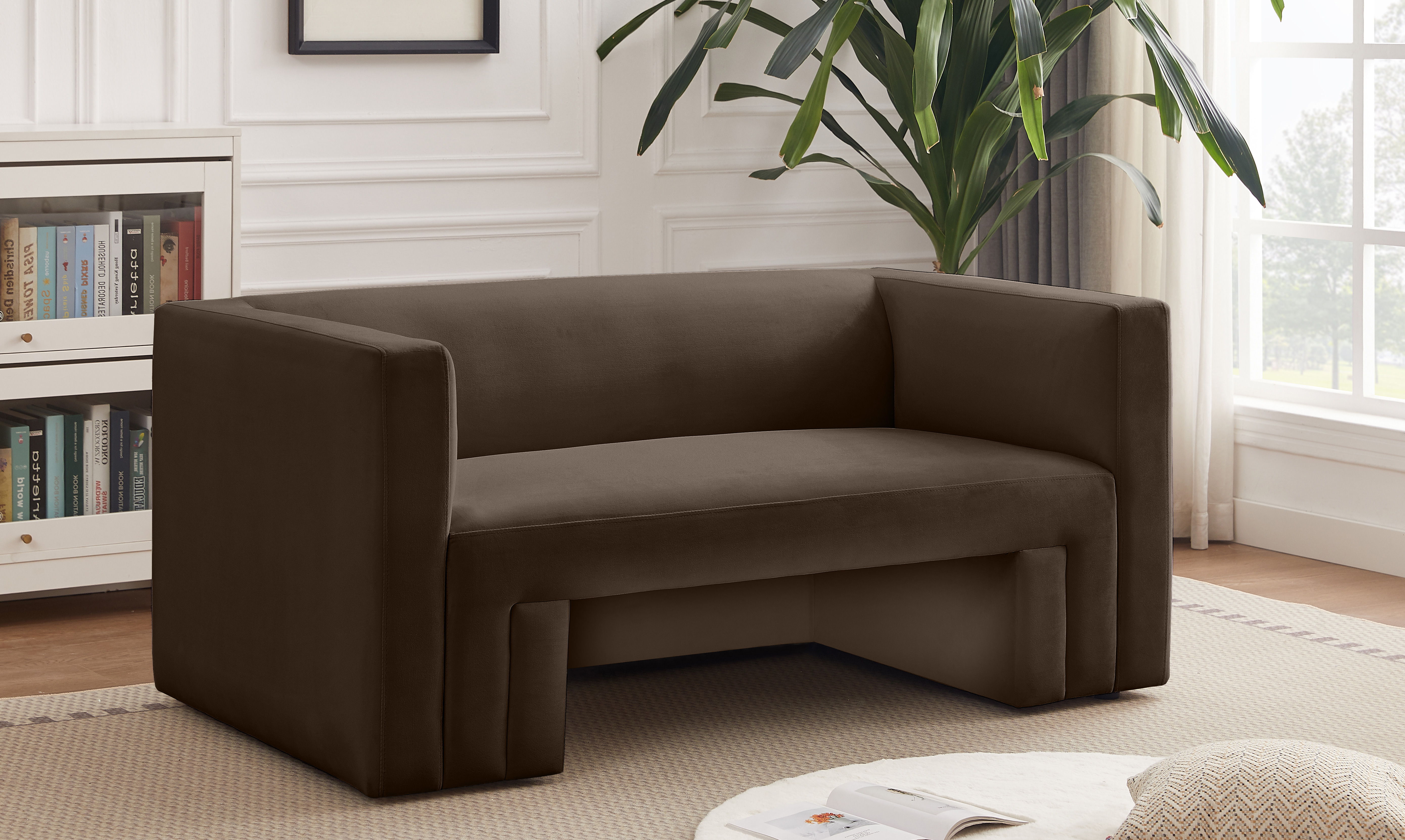 Henson - Loveseat - Brown