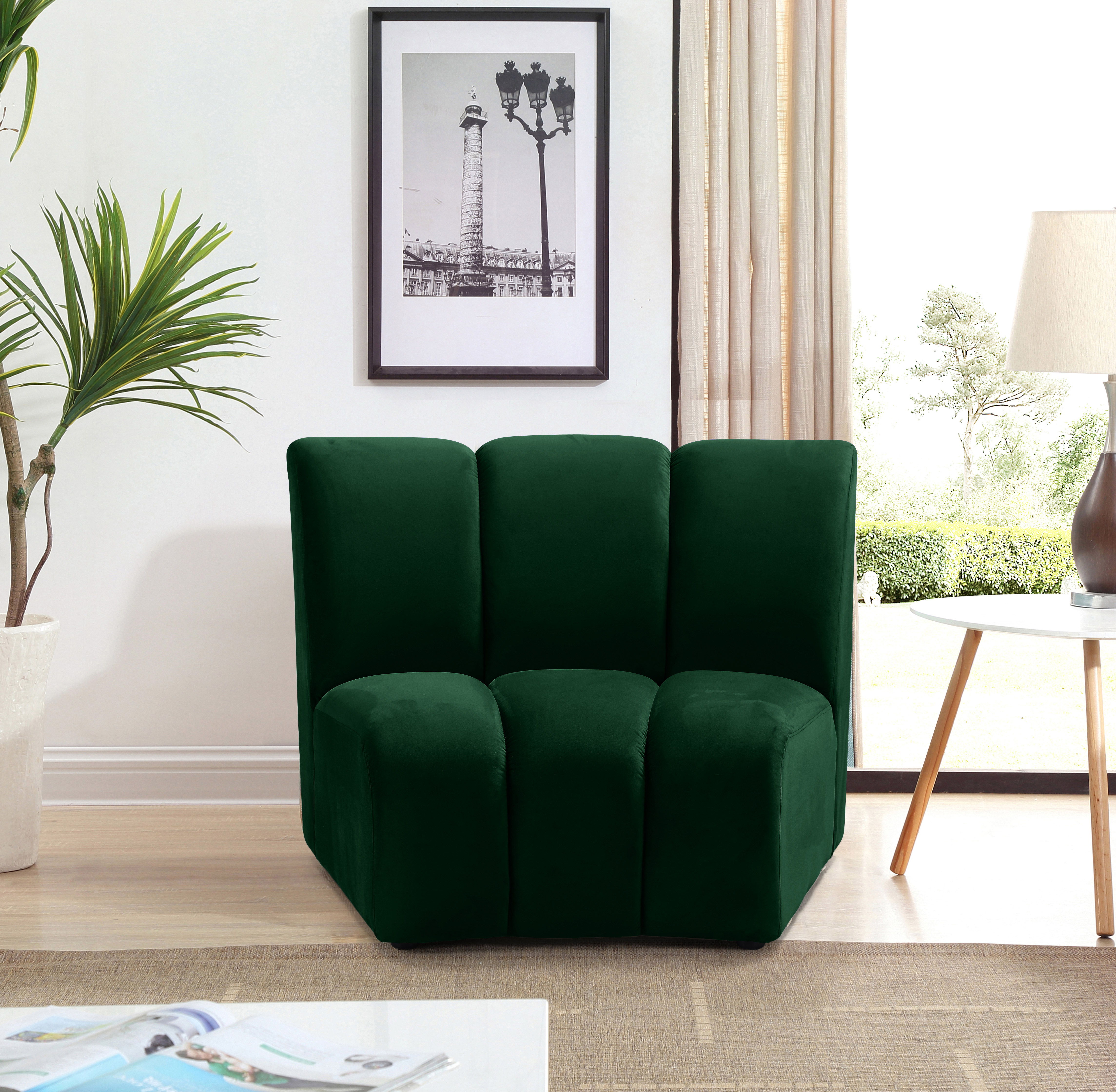 Infinity - Fabric Modular Chair - Green