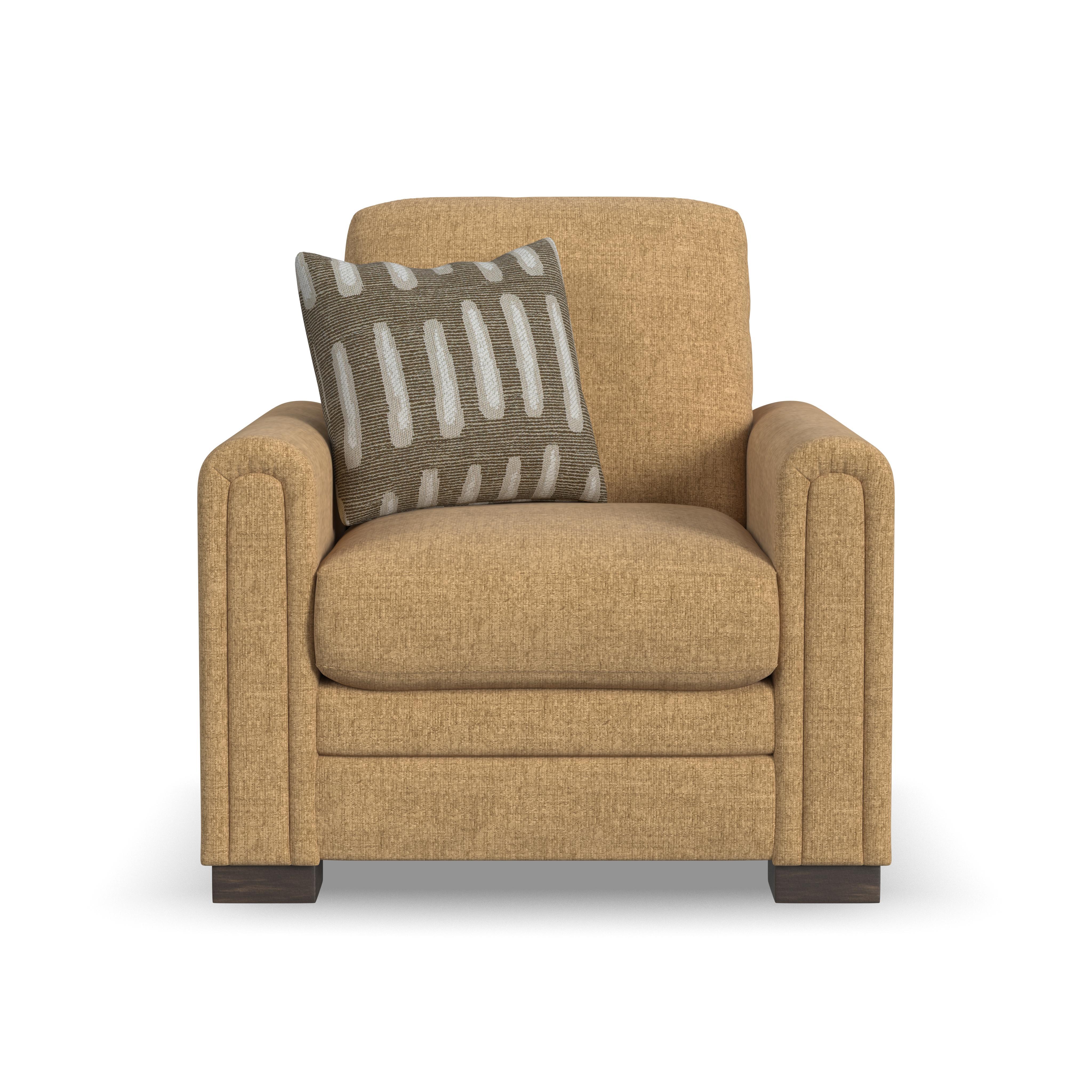 Rudy - Chair For Living Room, light brown, view 4