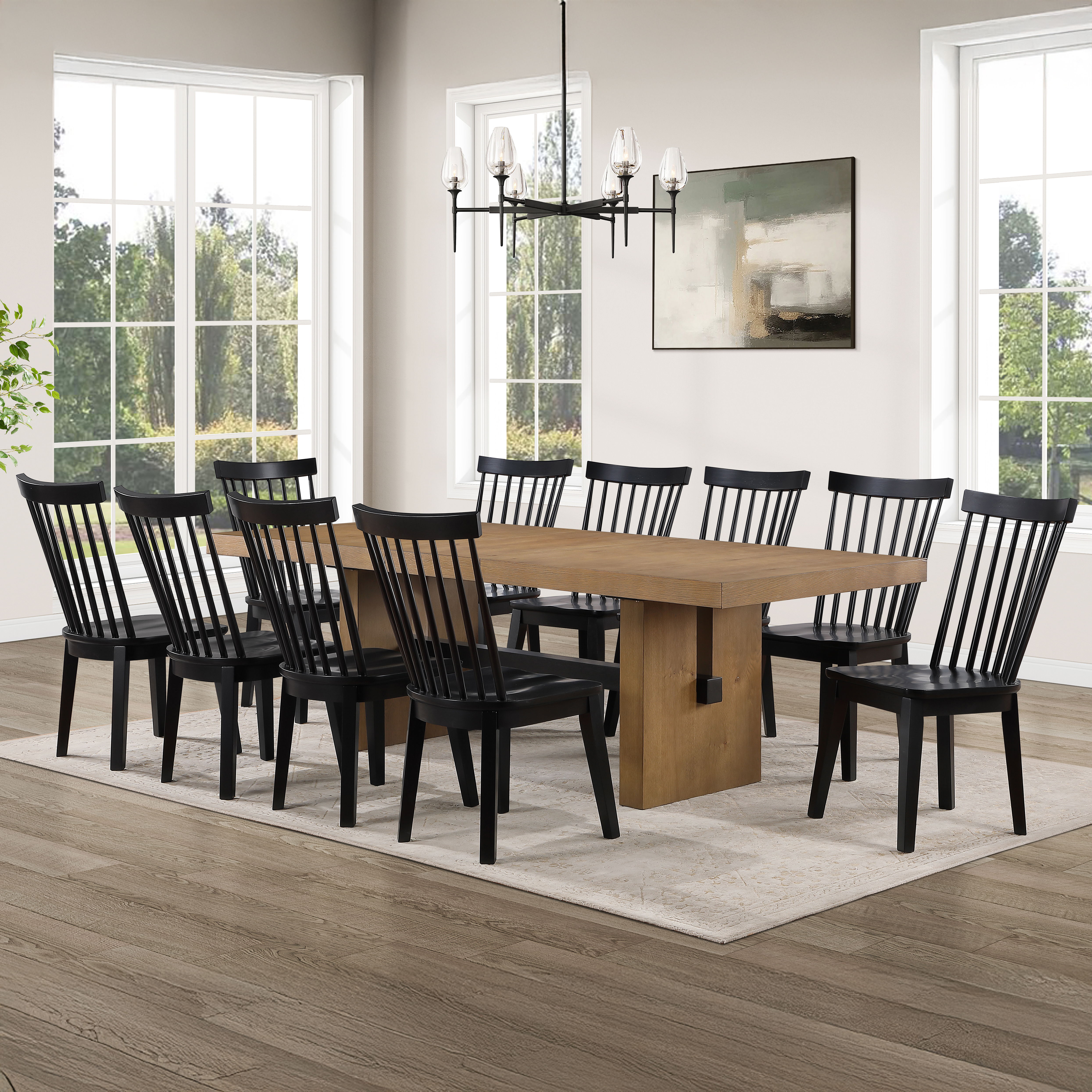 11 Pc · Table, 10 Vaughn Chairs