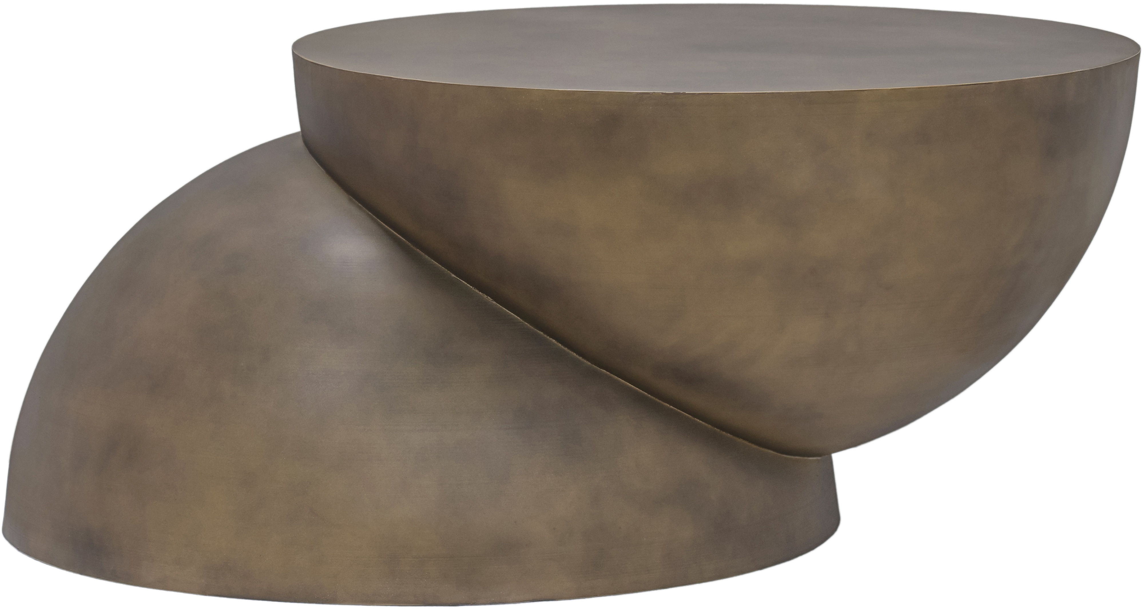 Boulder - Iron Coffee Table - Gold