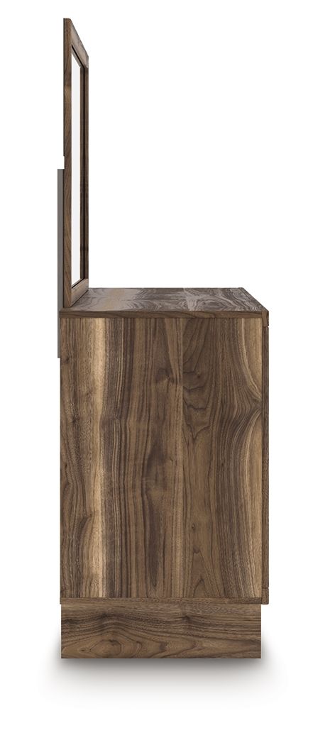 Ashley Furniture Chirason - Dresser And Mirror - Brown - Image 5
