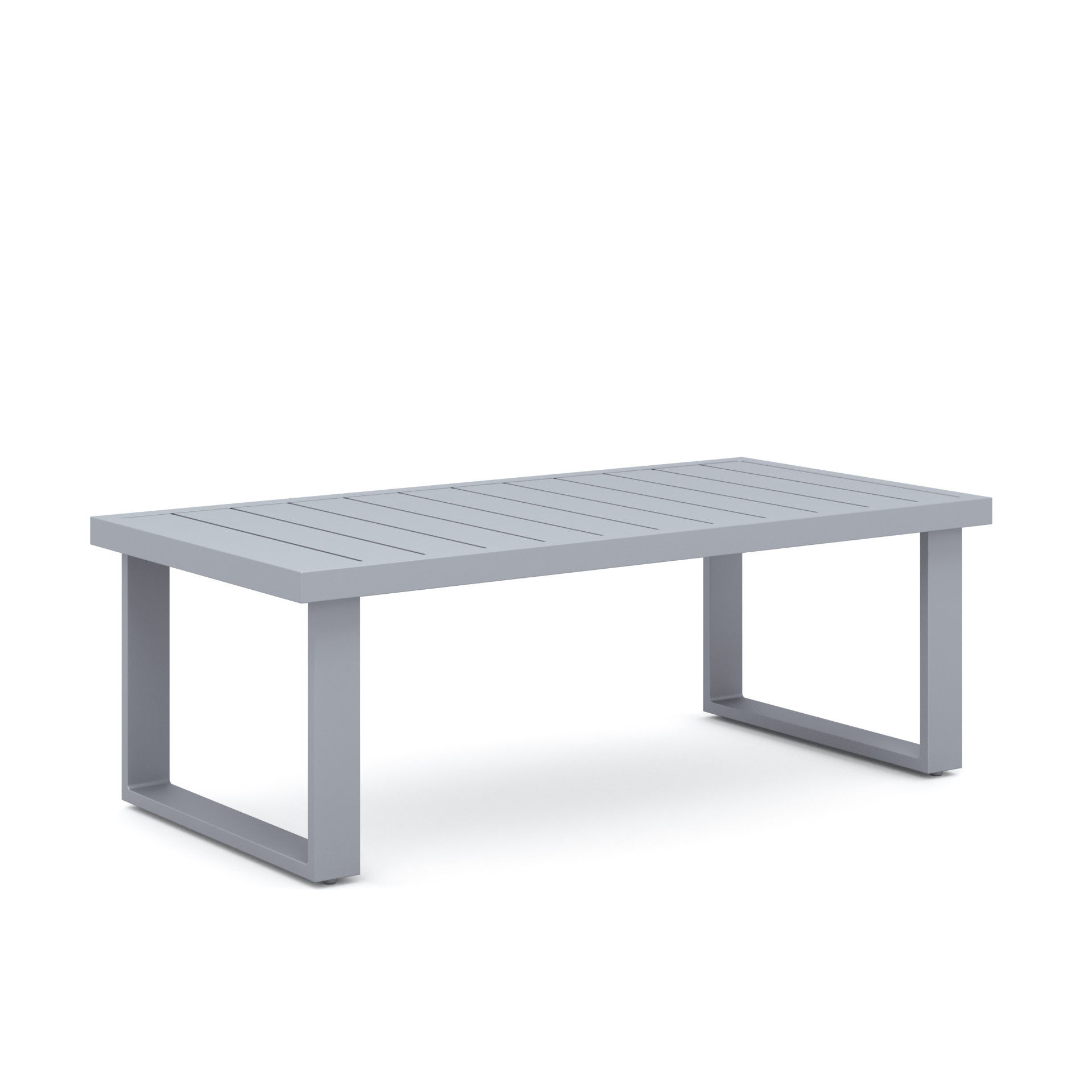 Fiji - 2 Piece Outdoor Set (Sofa & Slat Top Coffee Table Set) - Blue, blue, view 5