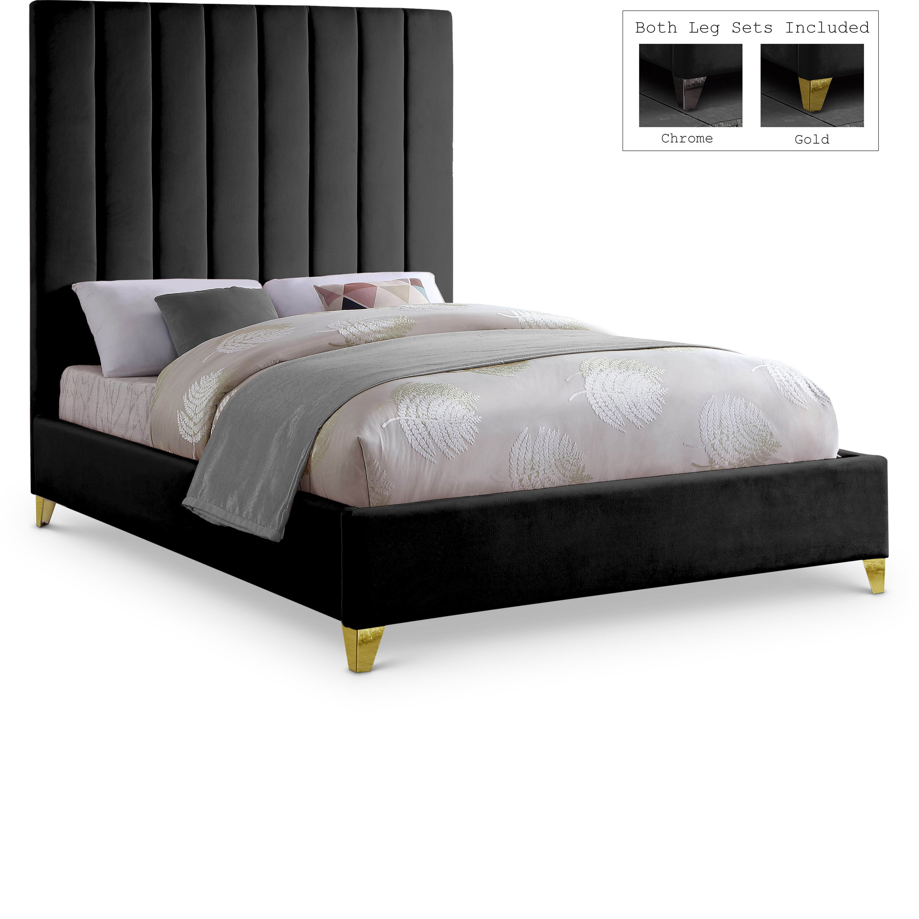 Via - Full Bed - Black