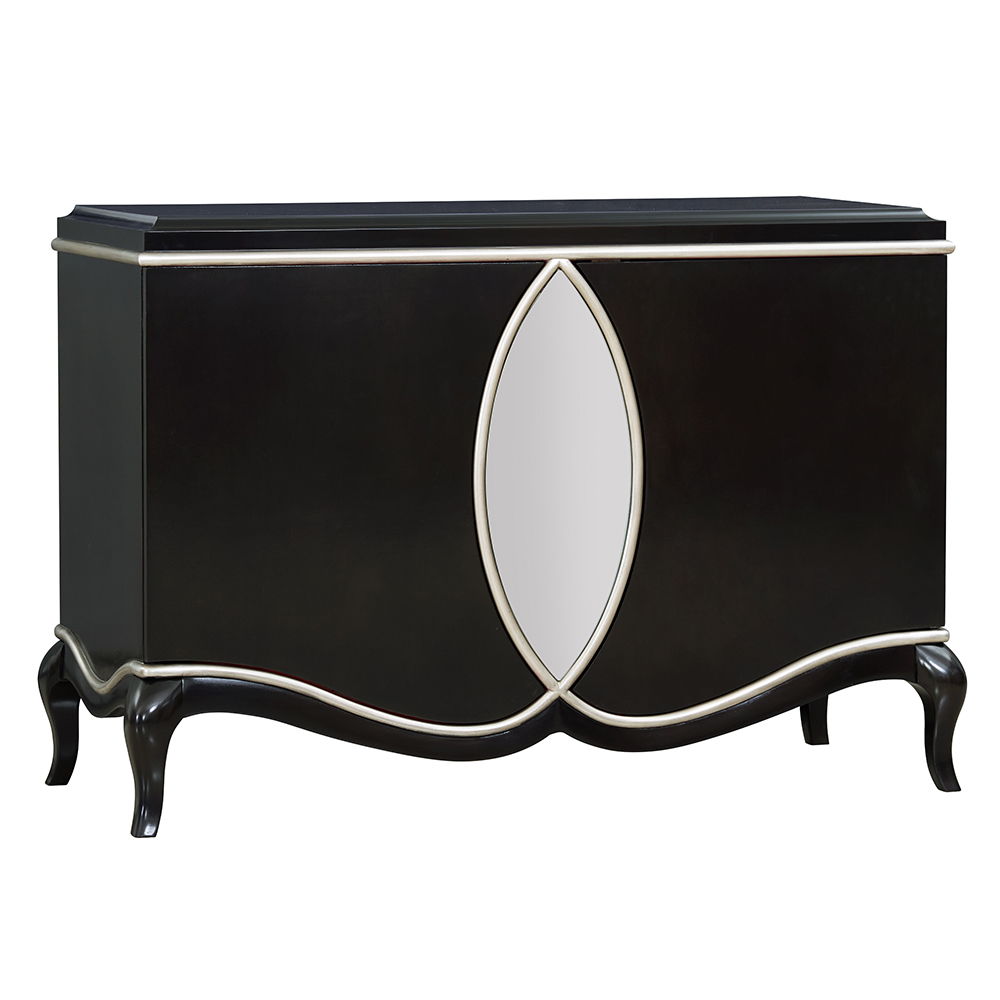 Ashor - Console Cabinet - Black, black
