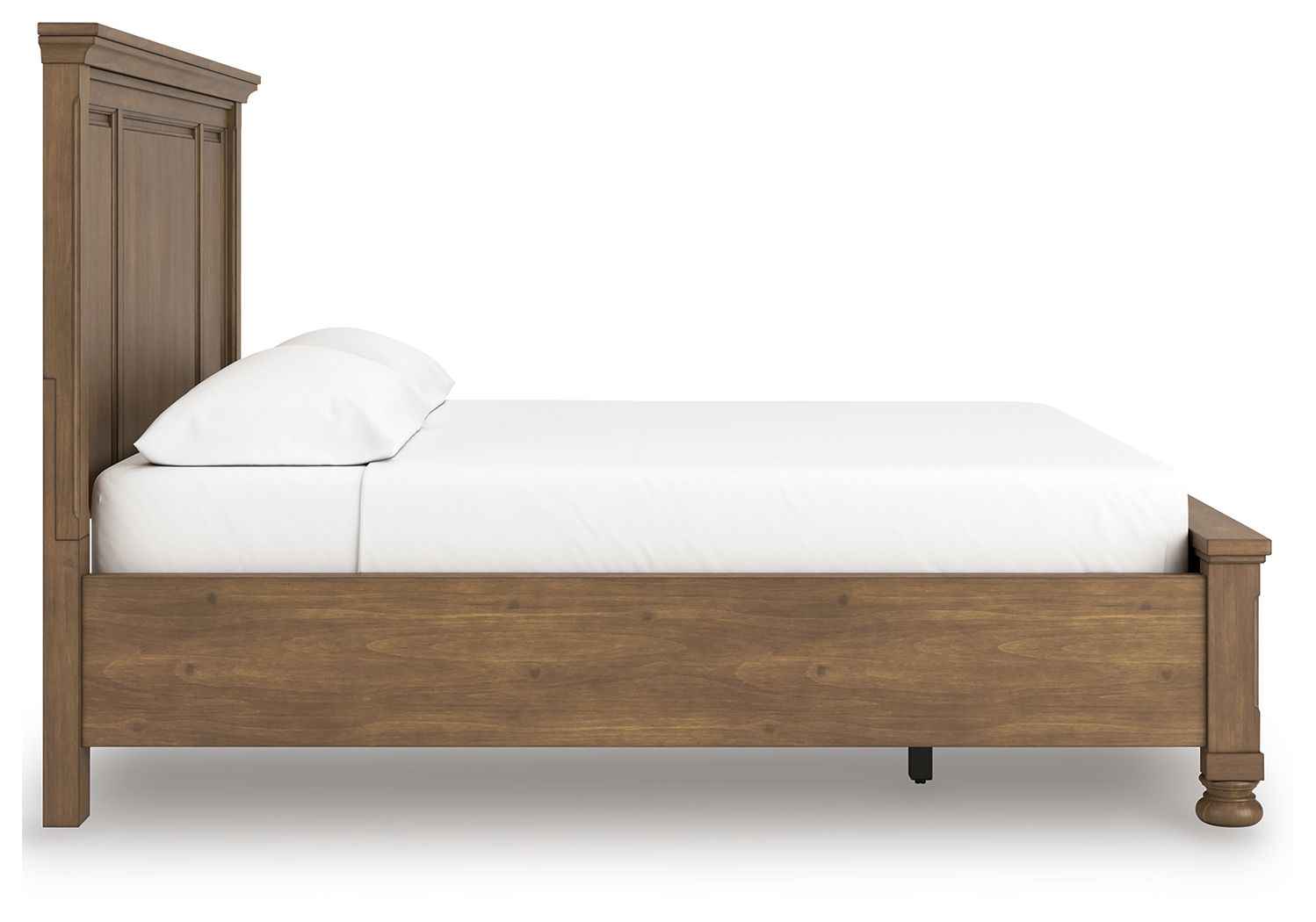 Ashley Furniture Feddinger - California King Panel Storage Bed - Medium Brown - Image 8