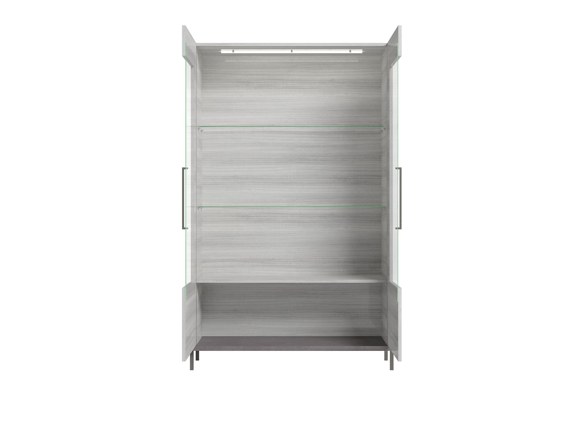 Mia - 2 Door China - White / Gray / Silver
