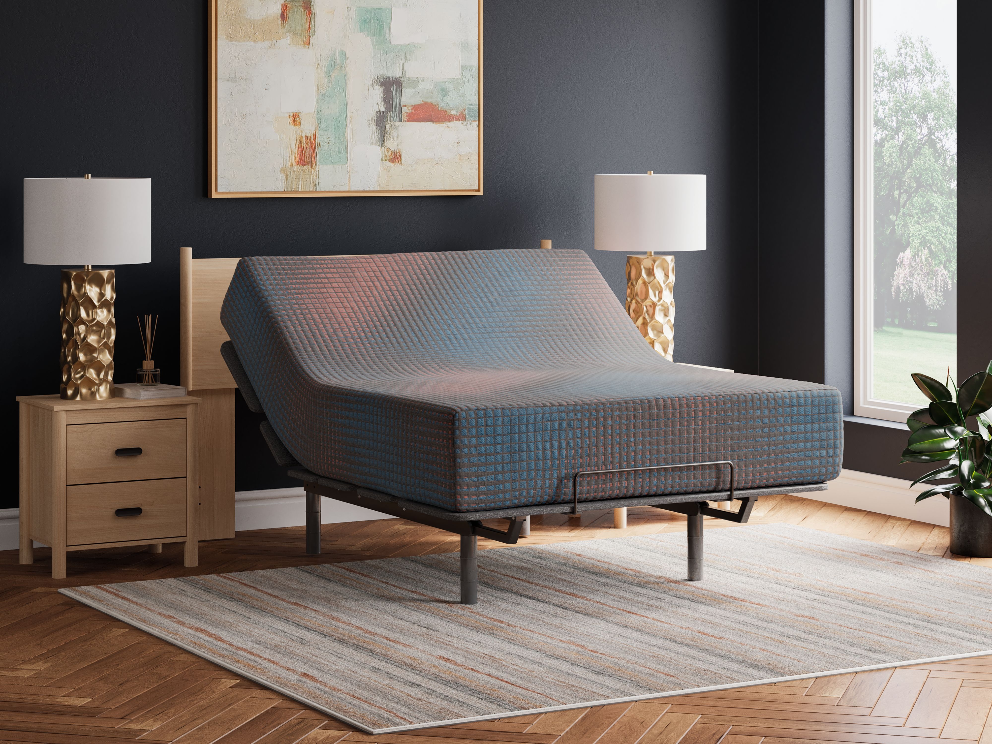 Ashley Furniture 13 Inch Hybrid Hot Buy - King Mattress - Multi - Image 9