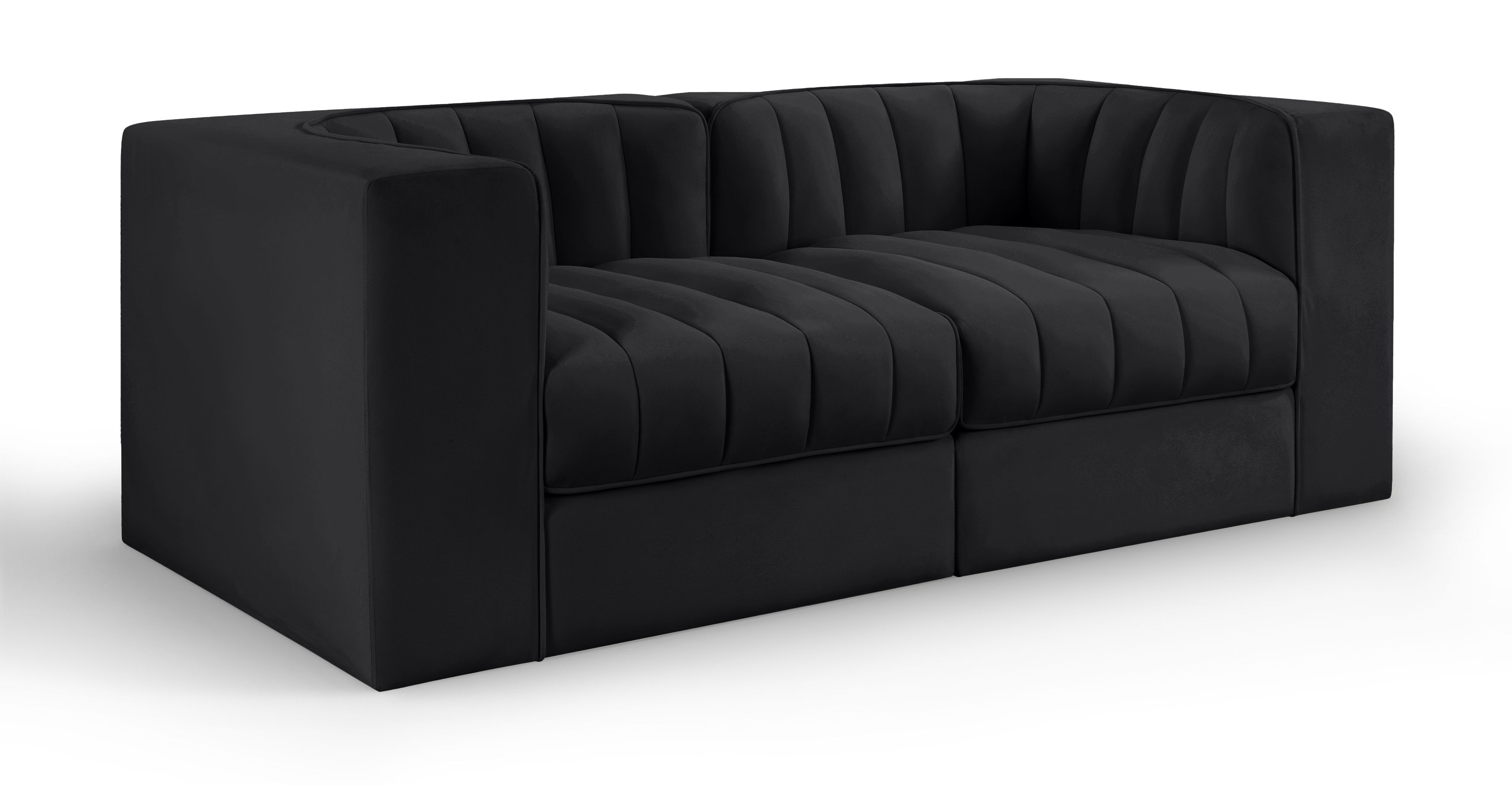 2 Pc · Modular Loveseat With Arms
