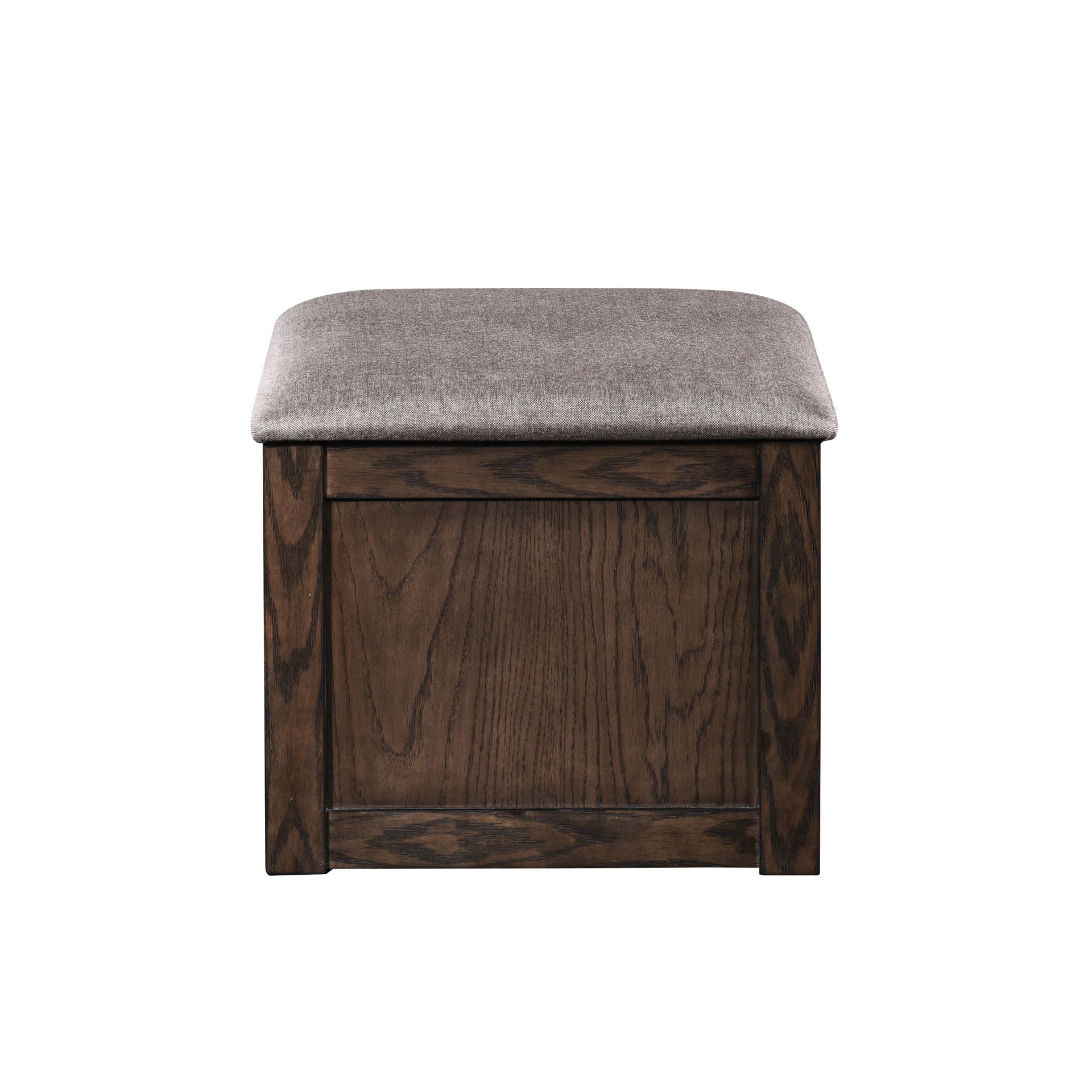 Paxton - 5 Piece Living Room Set (Storage Coffee Table With 4 Tuck-In Ottomans) - Dark Brown, dark brown, view 7