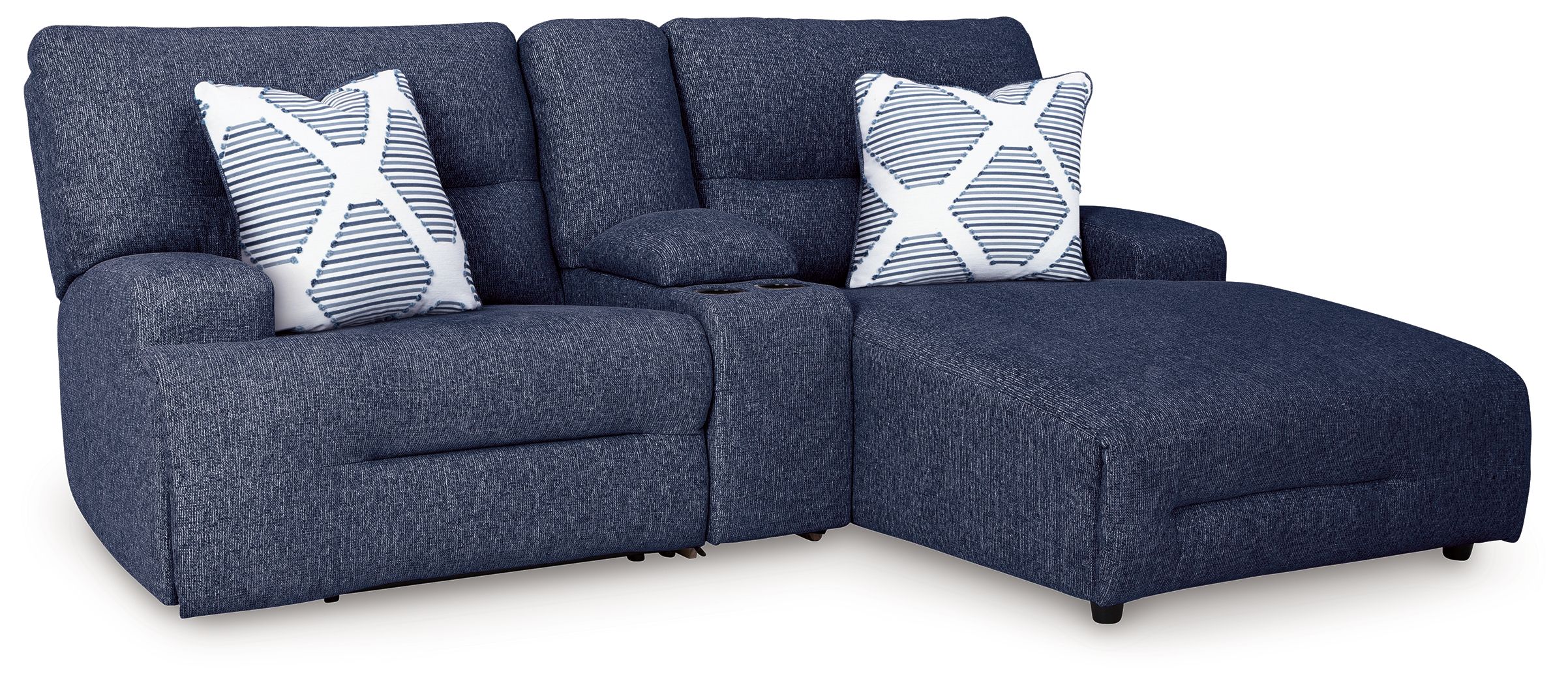 3 Pc · Power Reclining Sectional Sofa With Raf Chaise