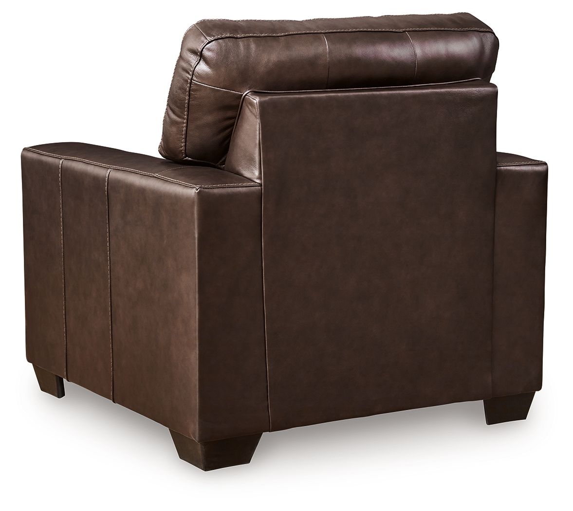 Ashley Furniture Santorine - 2 Pc. - Chair, Ottoman - Dark Brown - Image 5