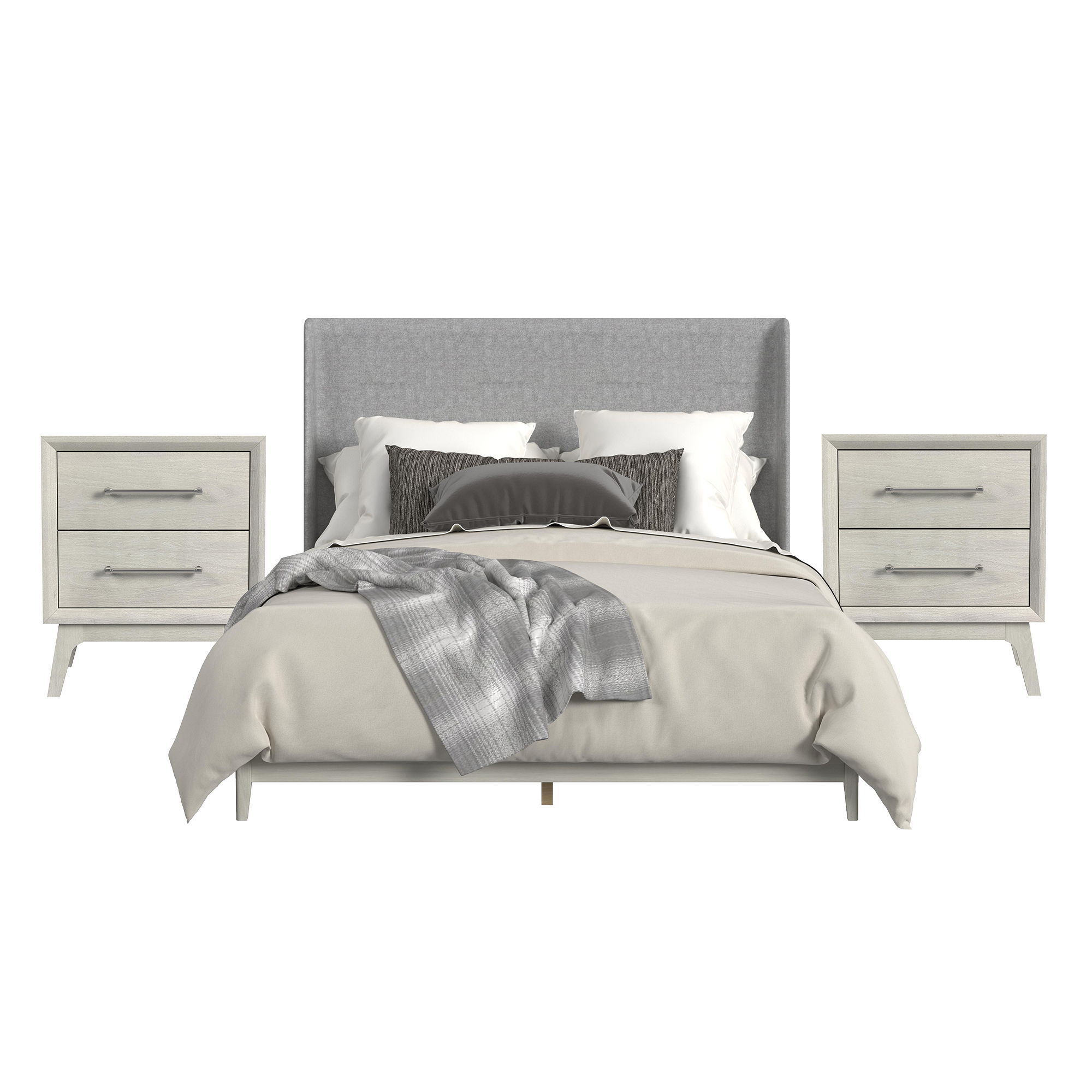 King · 3 Pc · Bedroom Set