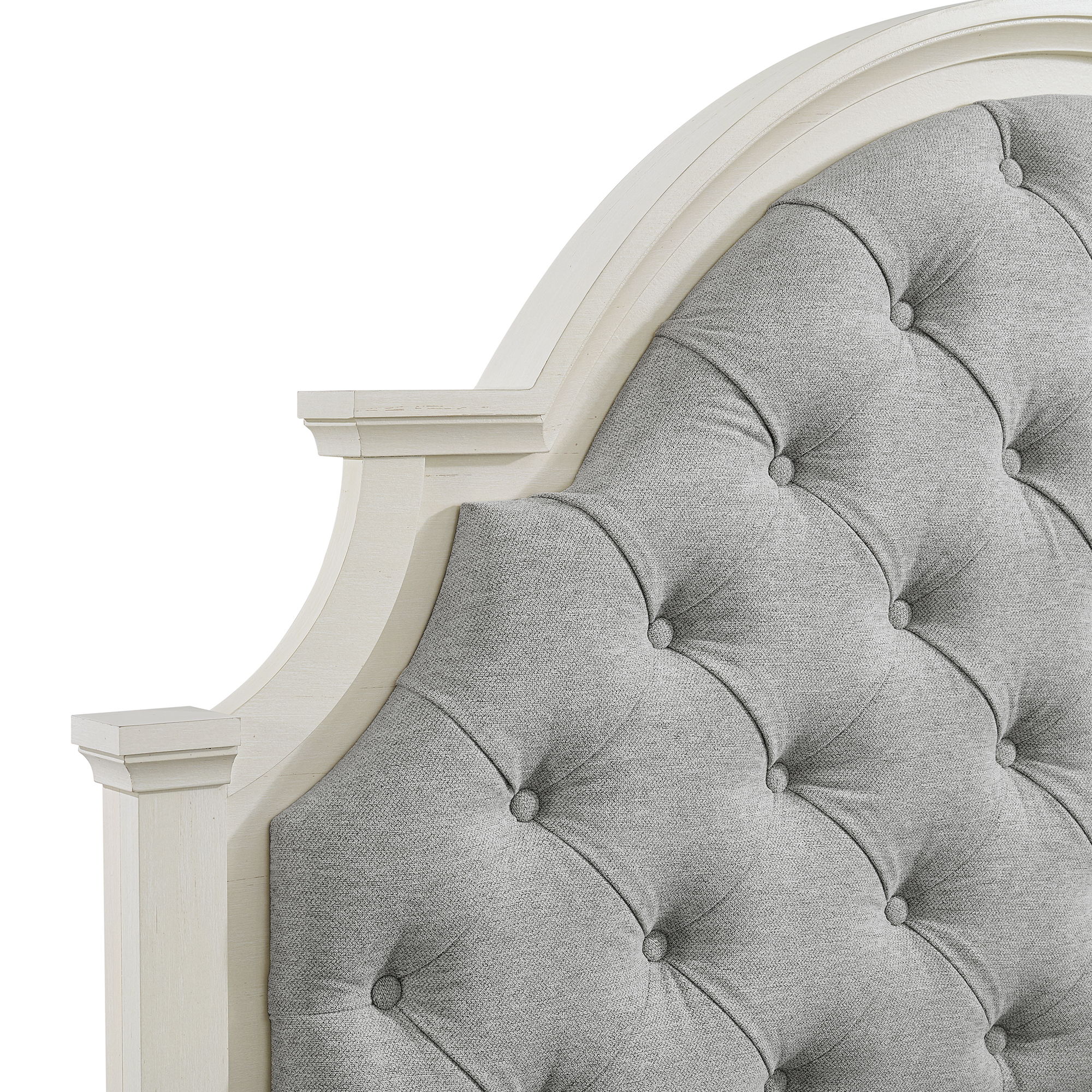 Eastwood - Youth Queen Upholstered Bed - White