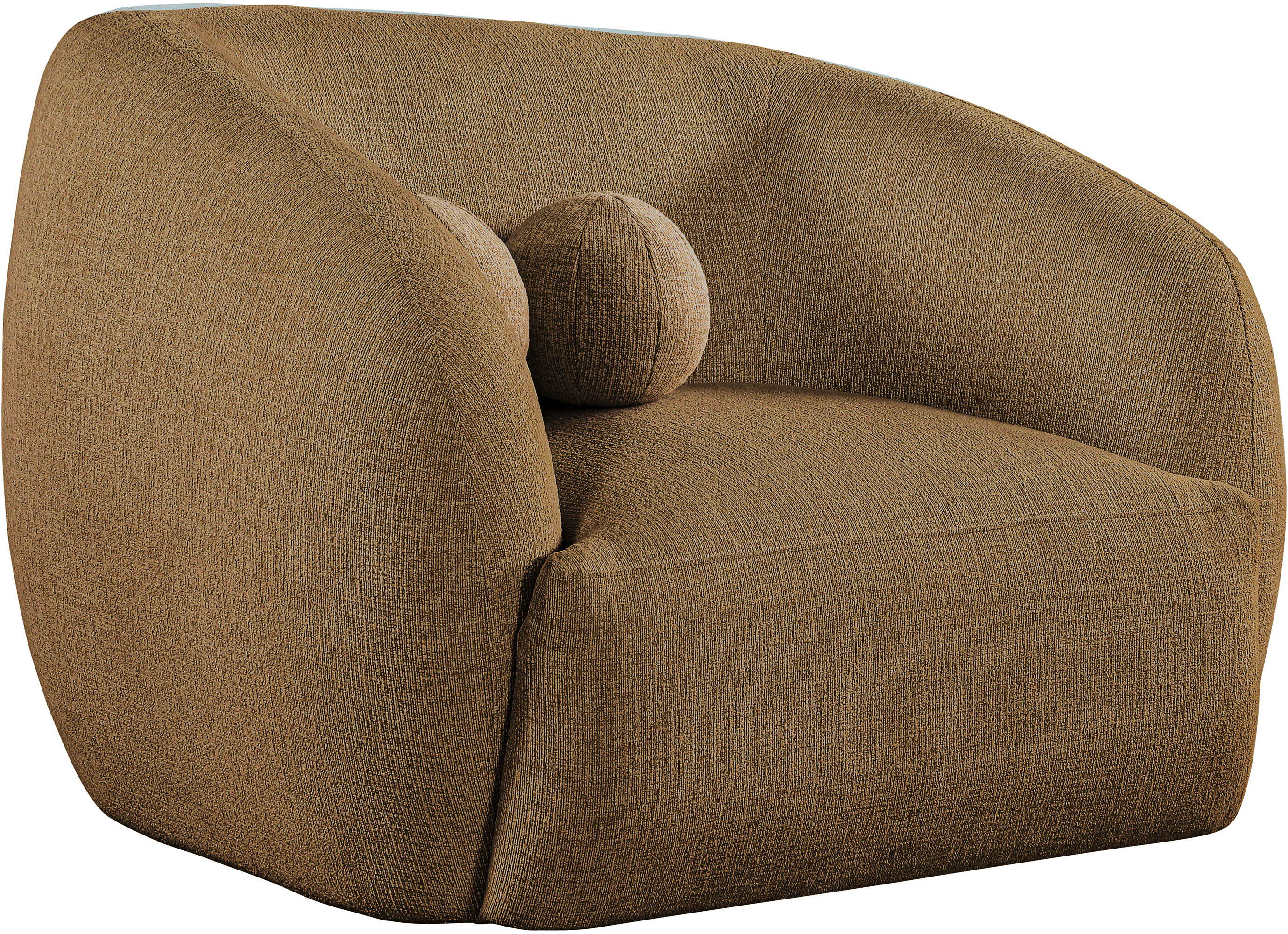 Elowen - Fabric Upholstered Chair - Brown
